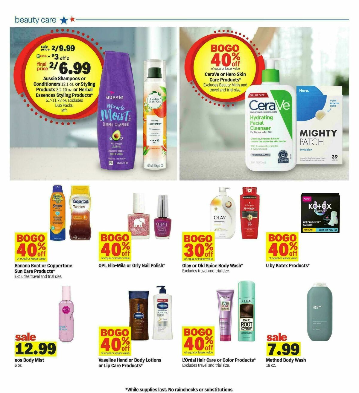 Meijer Weekly Ad from August 12