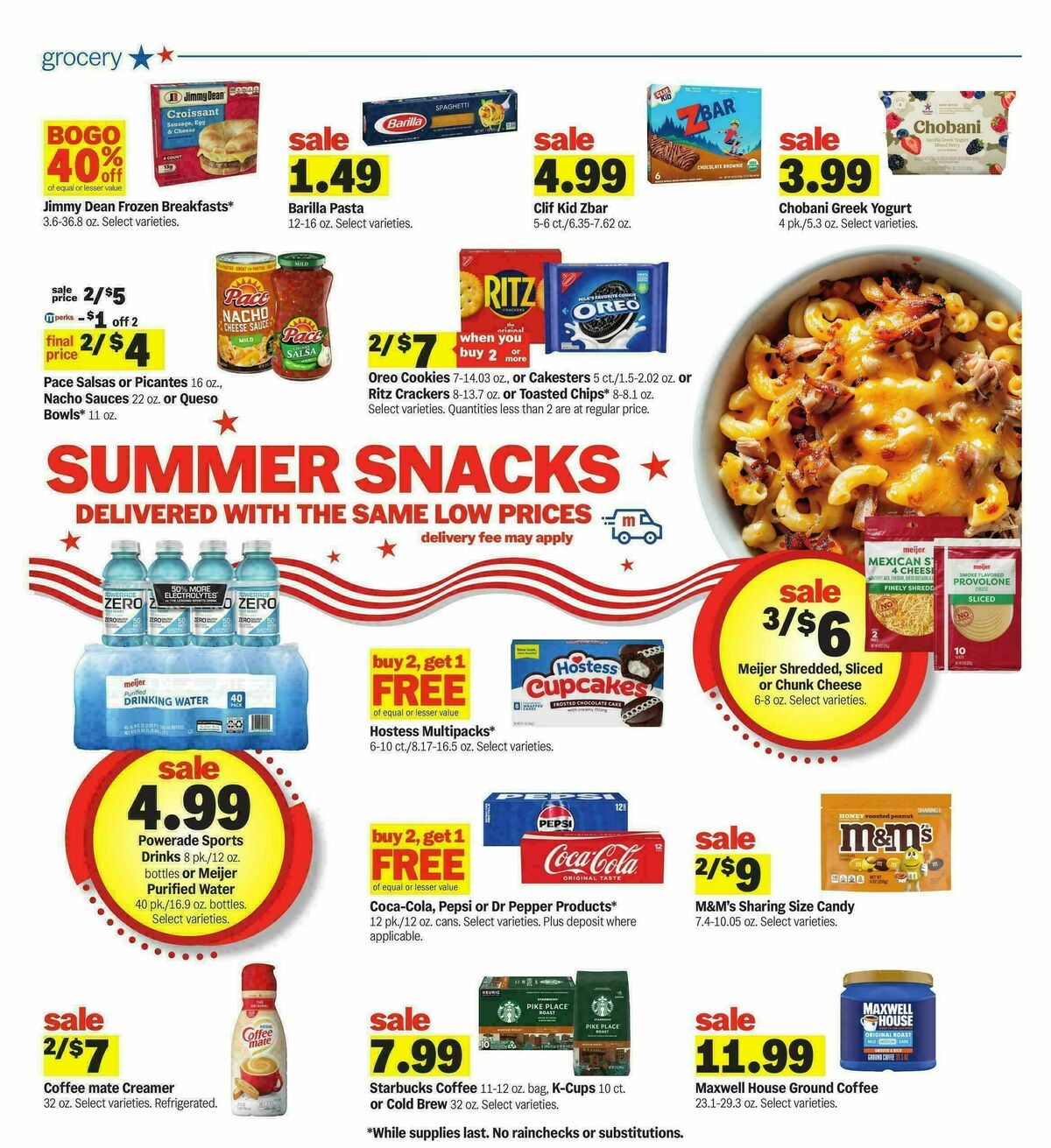 Meijer Weekly Ad from August 12