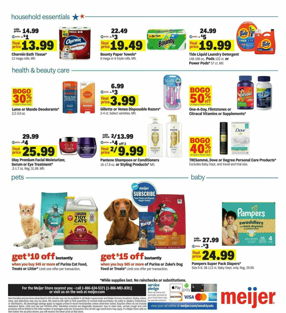 Meijer Weekly Ad from August 12