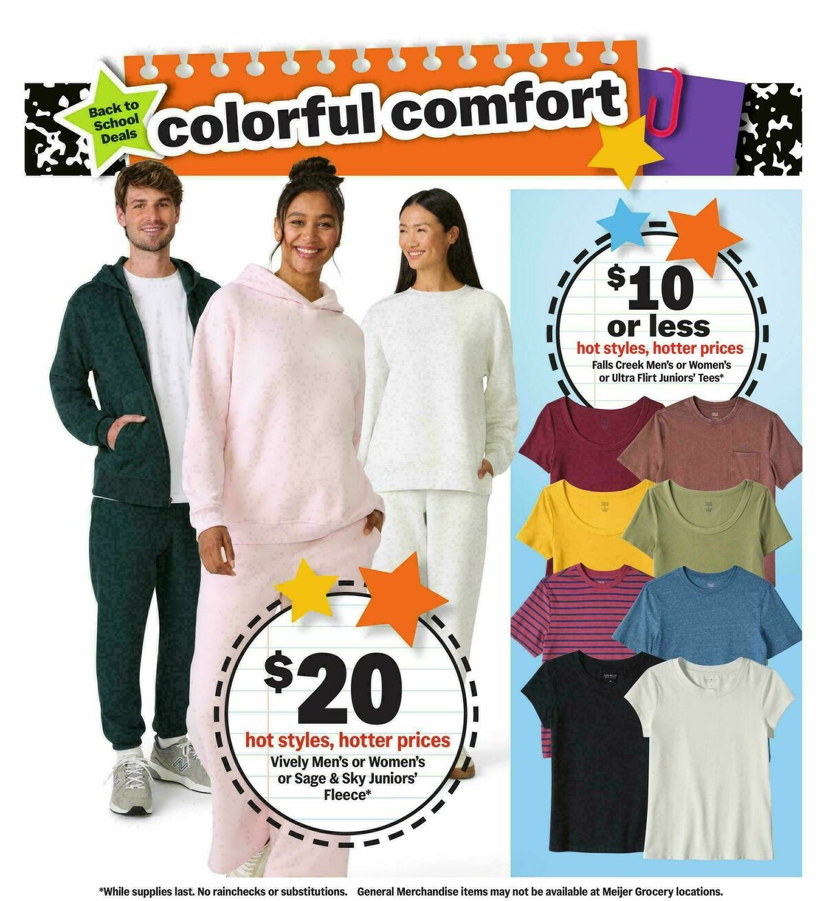 Meijer School deals under $1 Weekly Ad from August 12