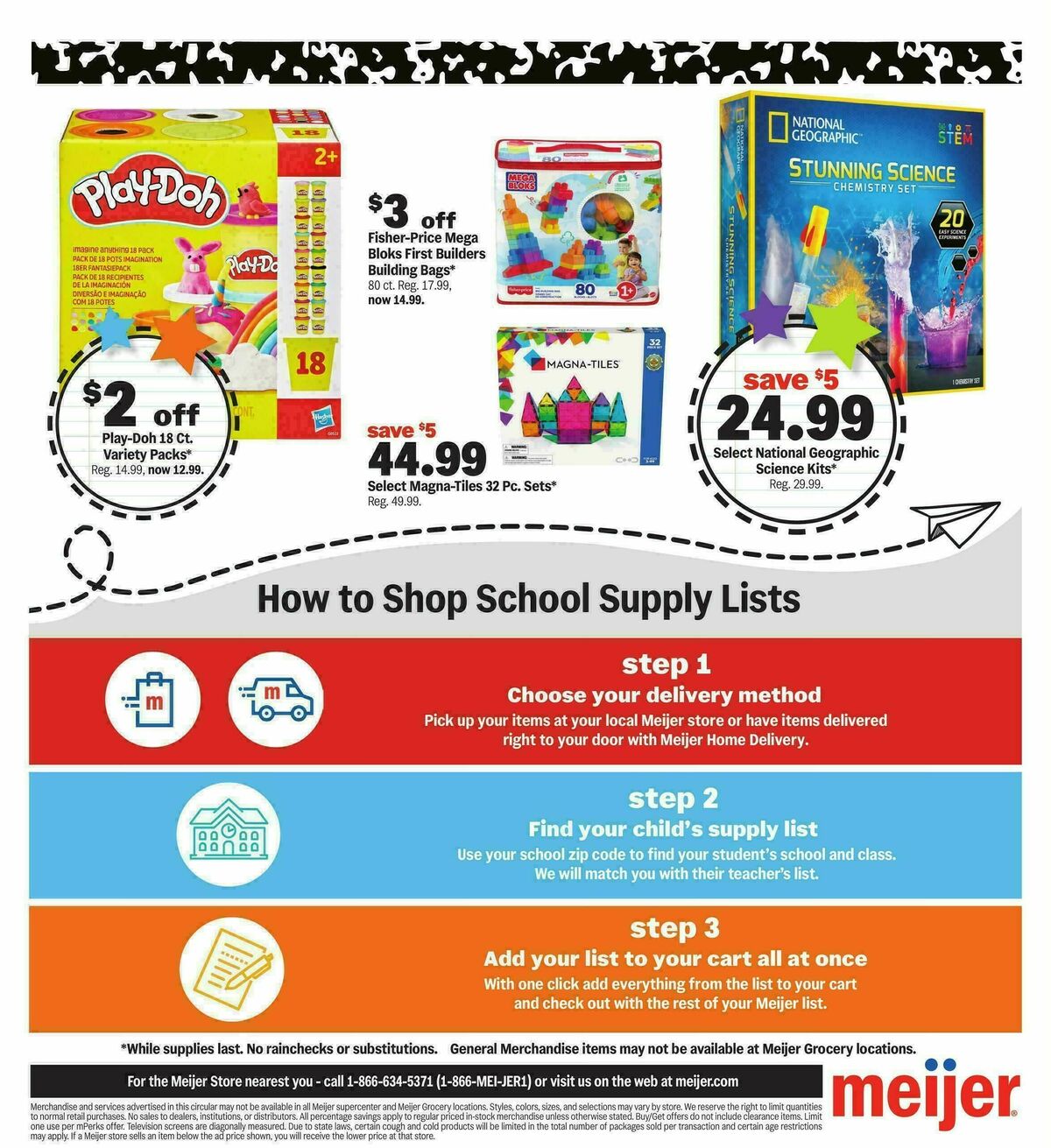 Meijer School deals under $1 Weekly Ad from August 12