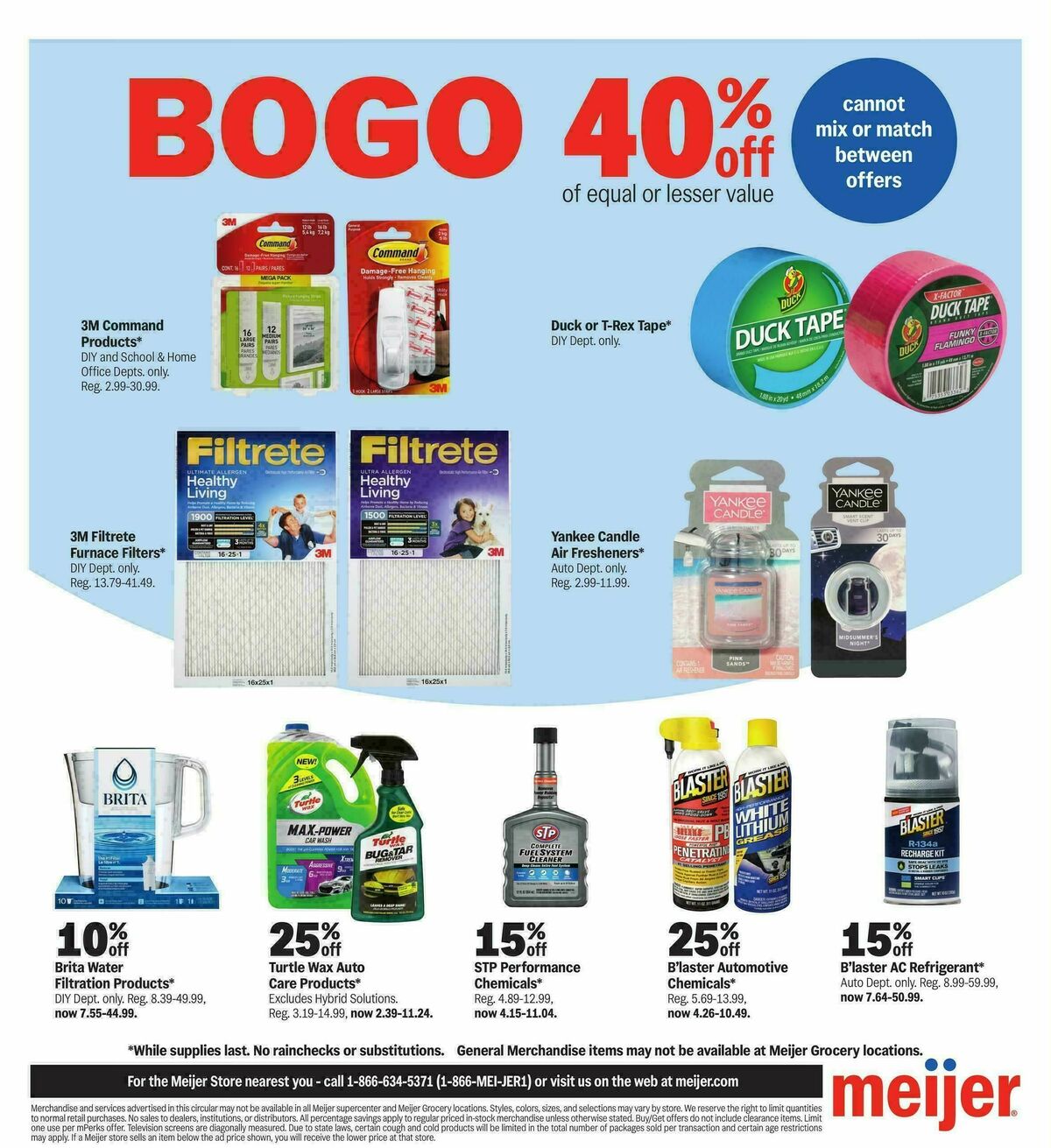 Meijer College vibes. real low prices. Weekly Ad from August 12