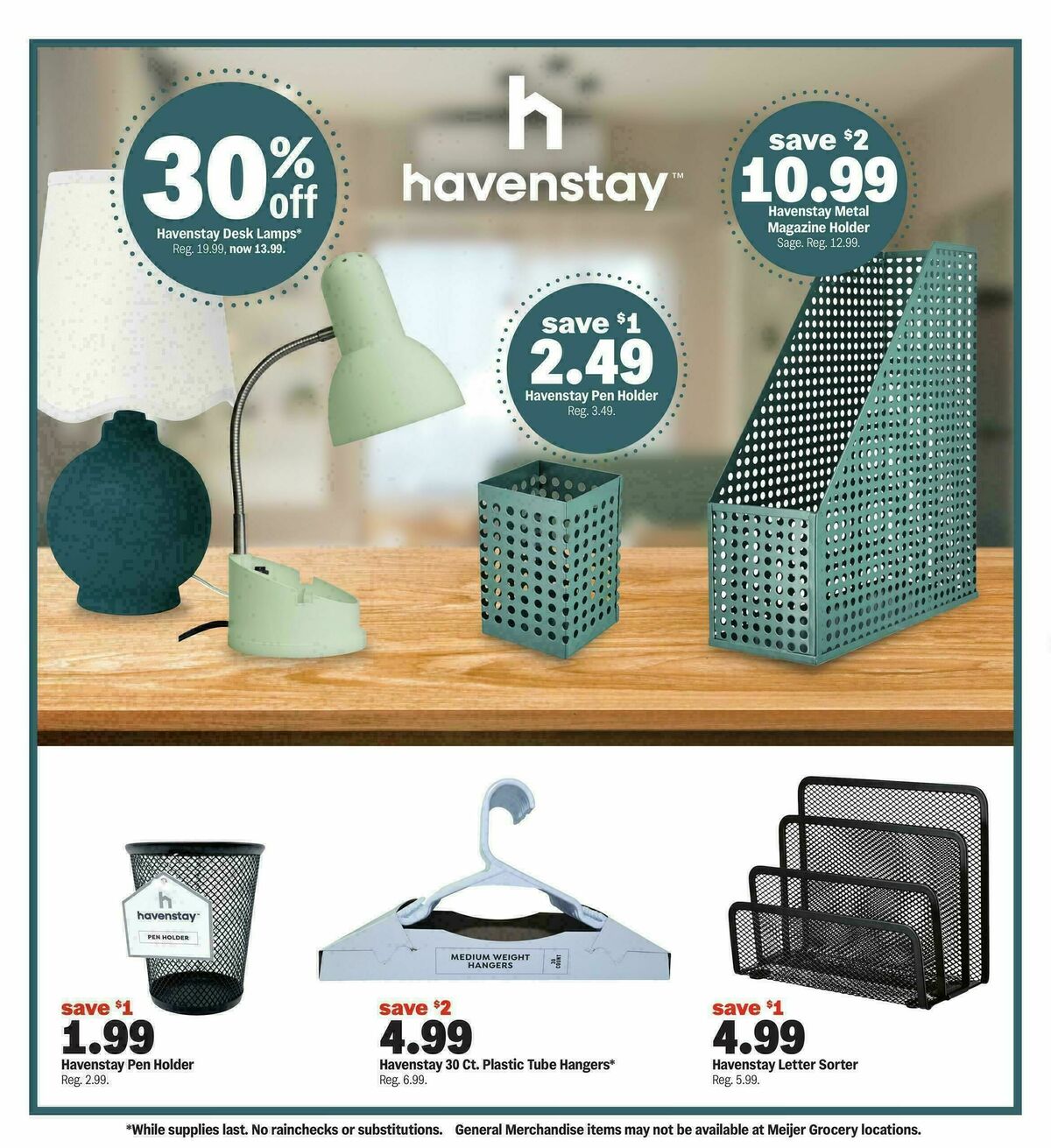 Meijer College vibes. real low prices. Weekly Ad from August 12