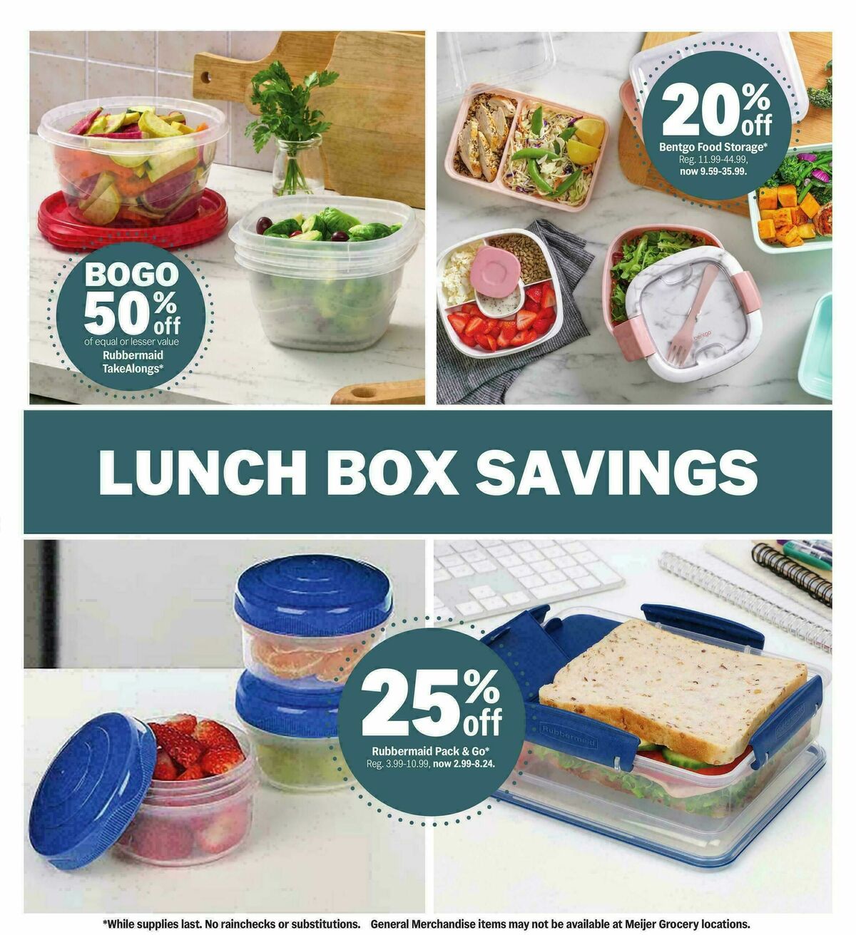 Meijer College vibes. real low prices. Weekly Ad from August 12