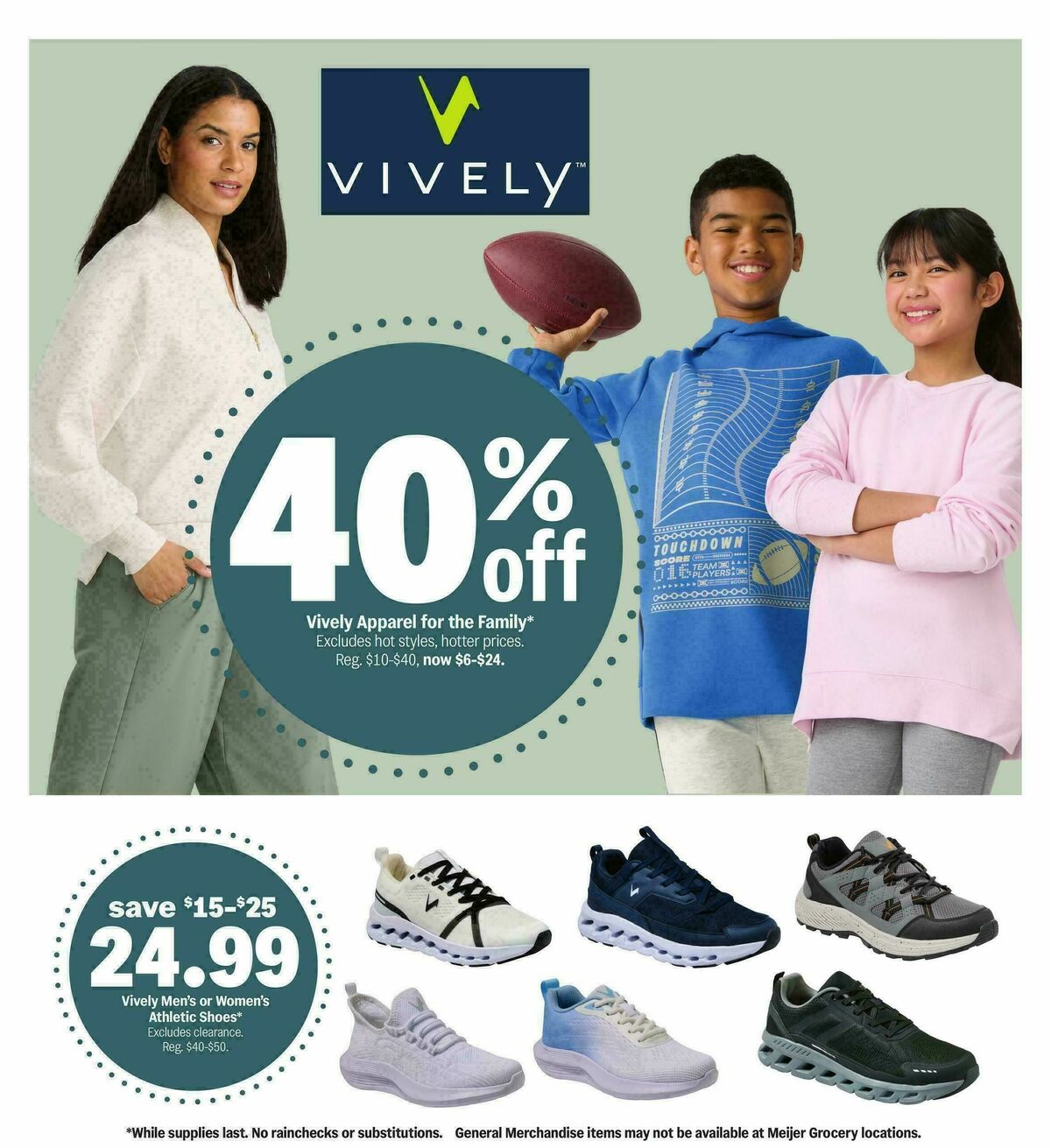 Meijer College vibes. real low prices. Weekly Ad from August 12