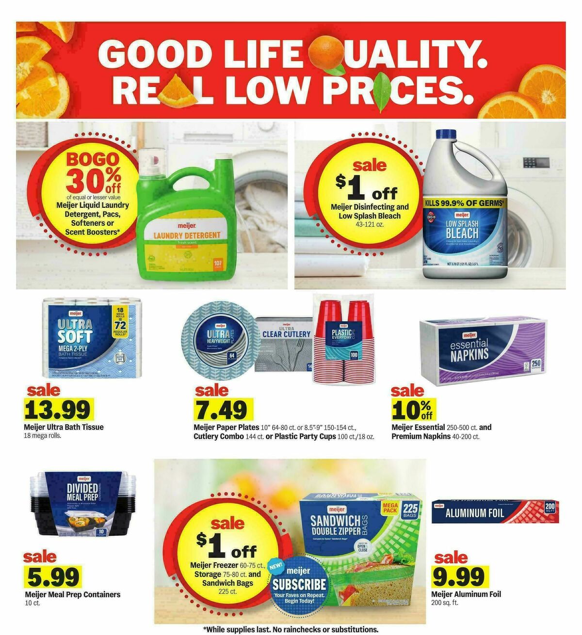 Meijer Weekly Ad from August 19