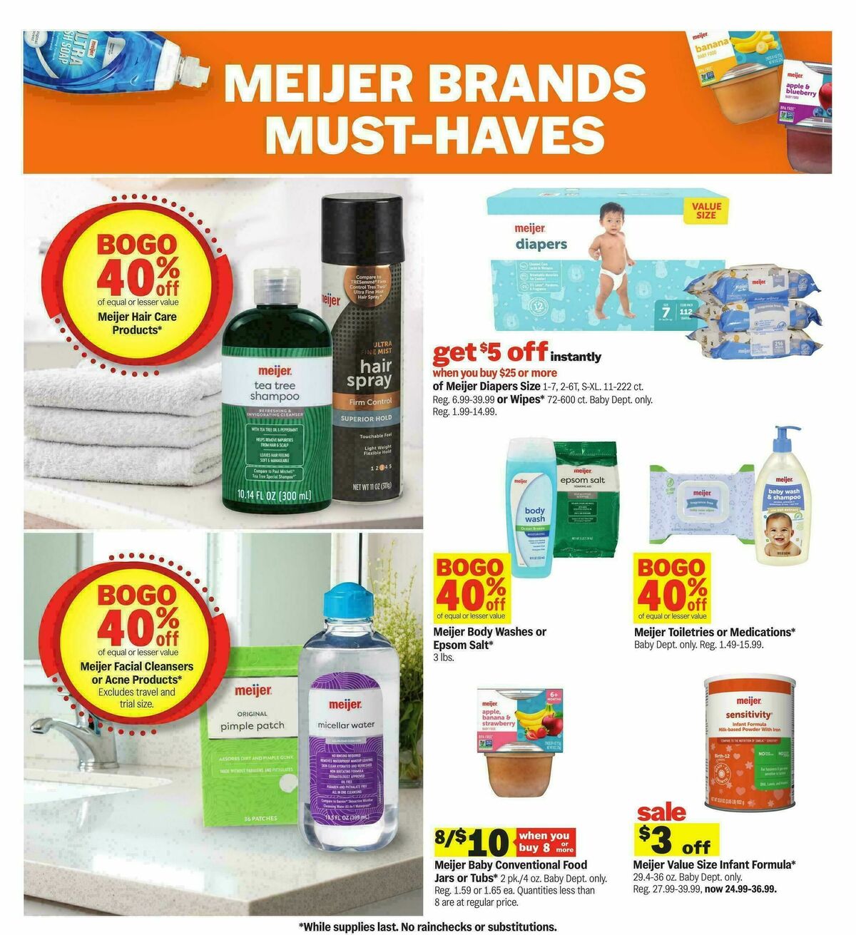 Meijer Weekly Ad from August 19