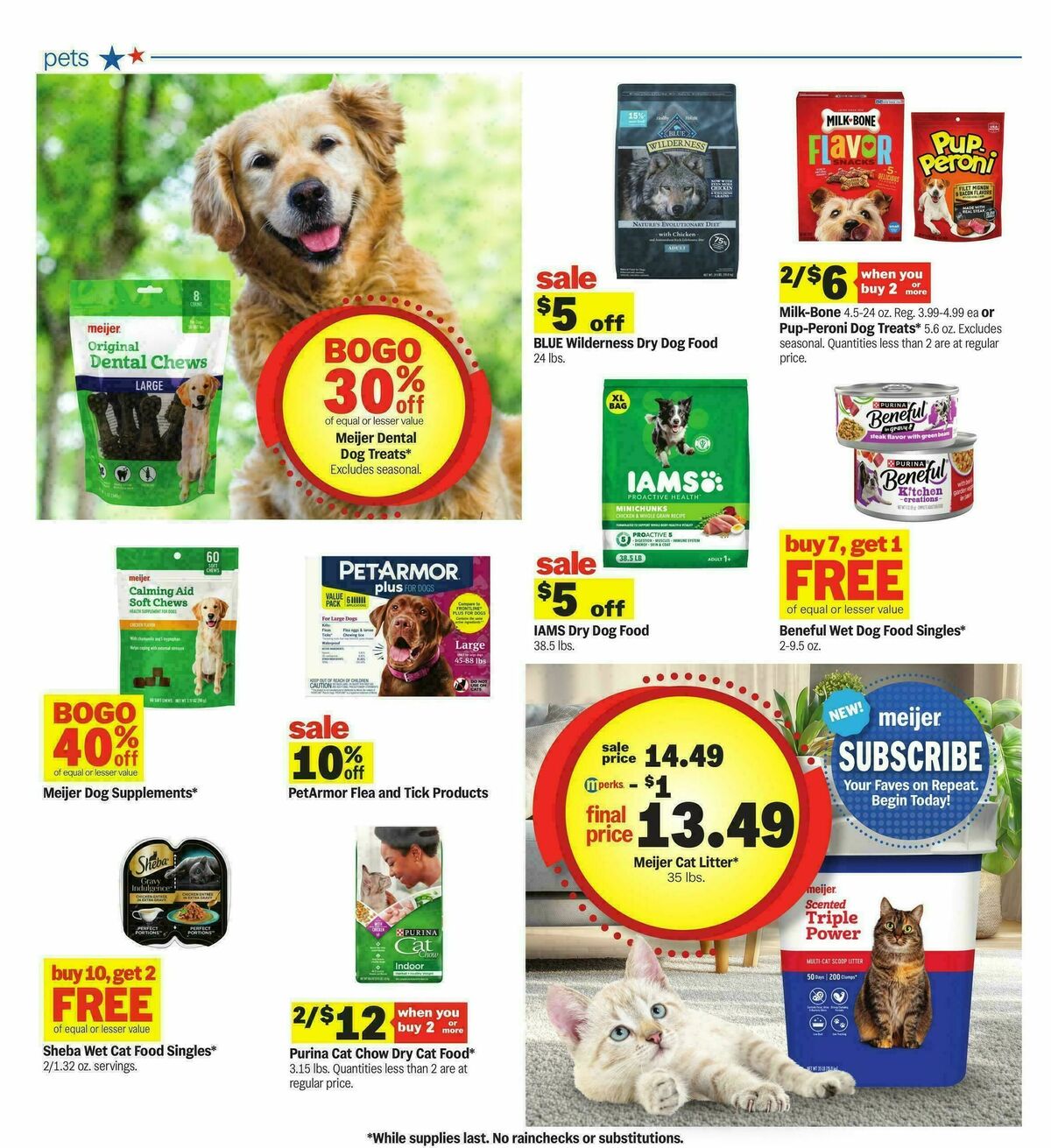Meijer Weekly Ad from August 19