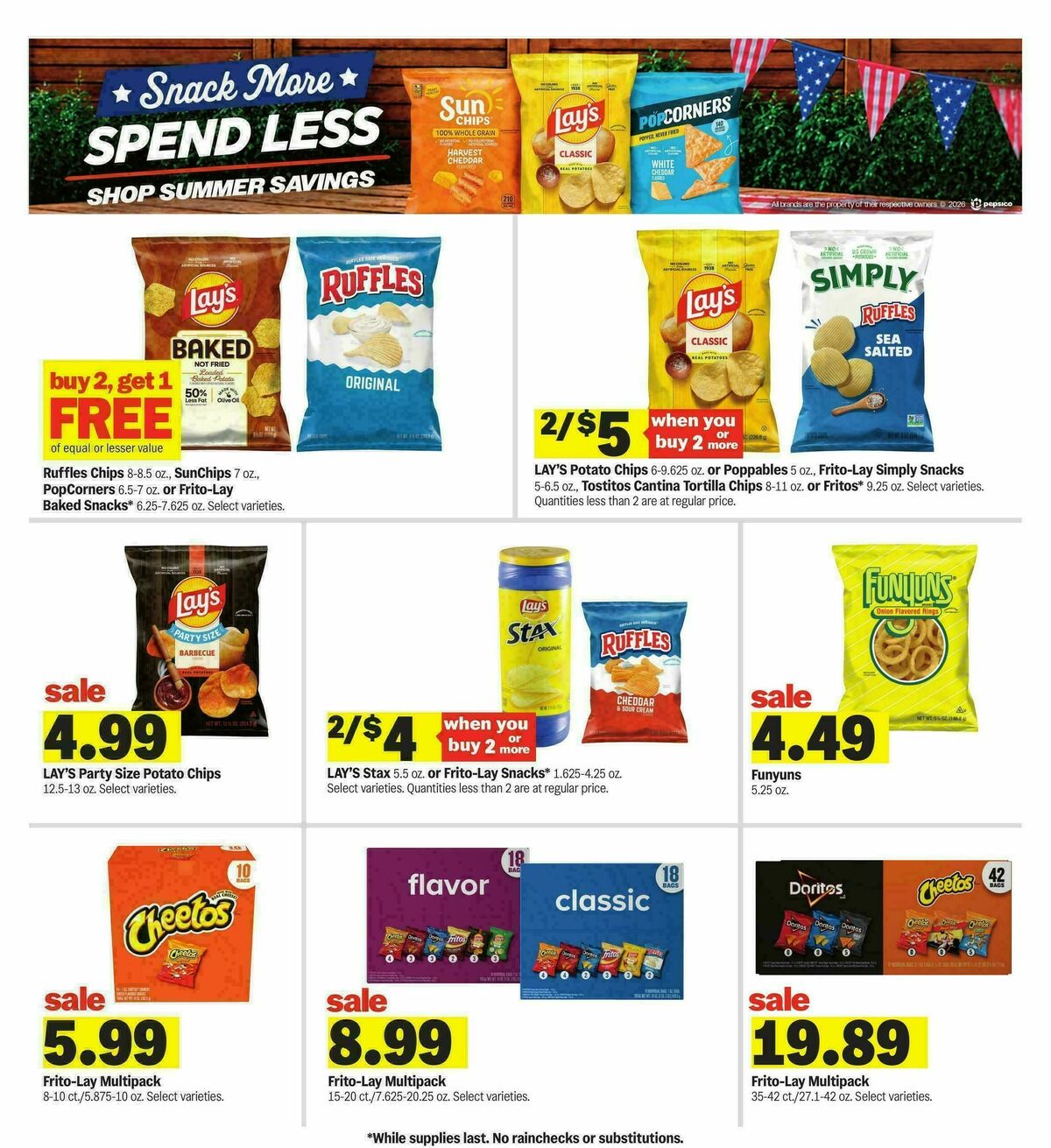 Meijer Weekly Ad from August 19