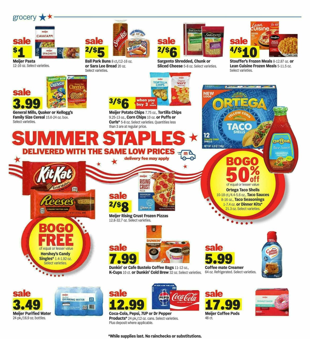 Meijer Weekly Ad from August 19