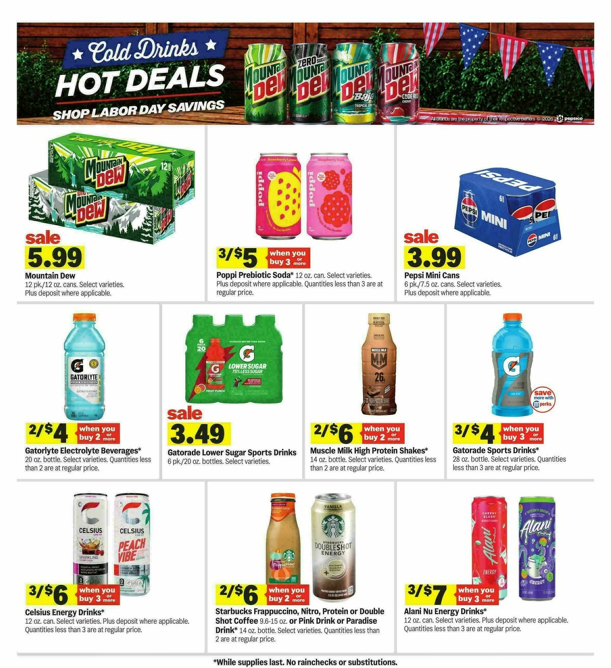 Meijer Weekly Ad from August 19