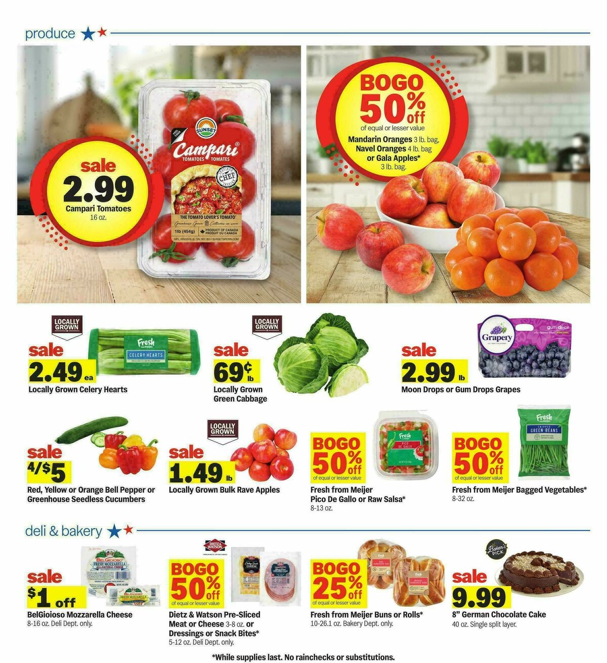 Meijer Weekly Ad from August 19
