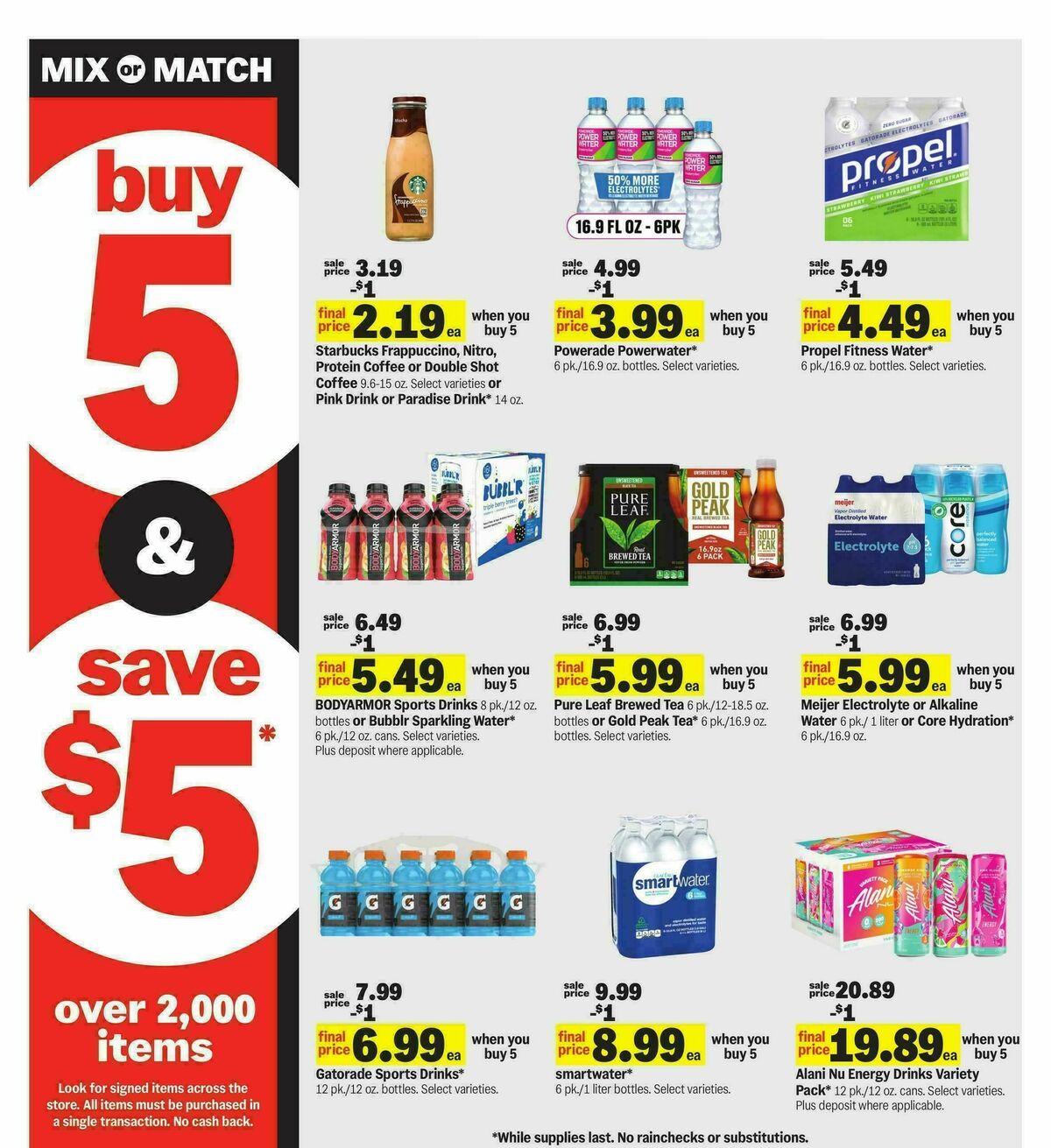 Meijer Weekly Ad from August 26