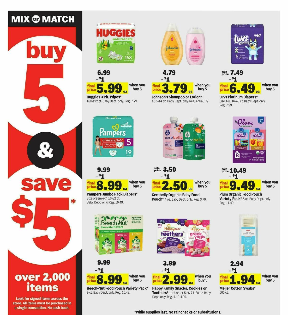 Meijer Weekly Ad from August 26