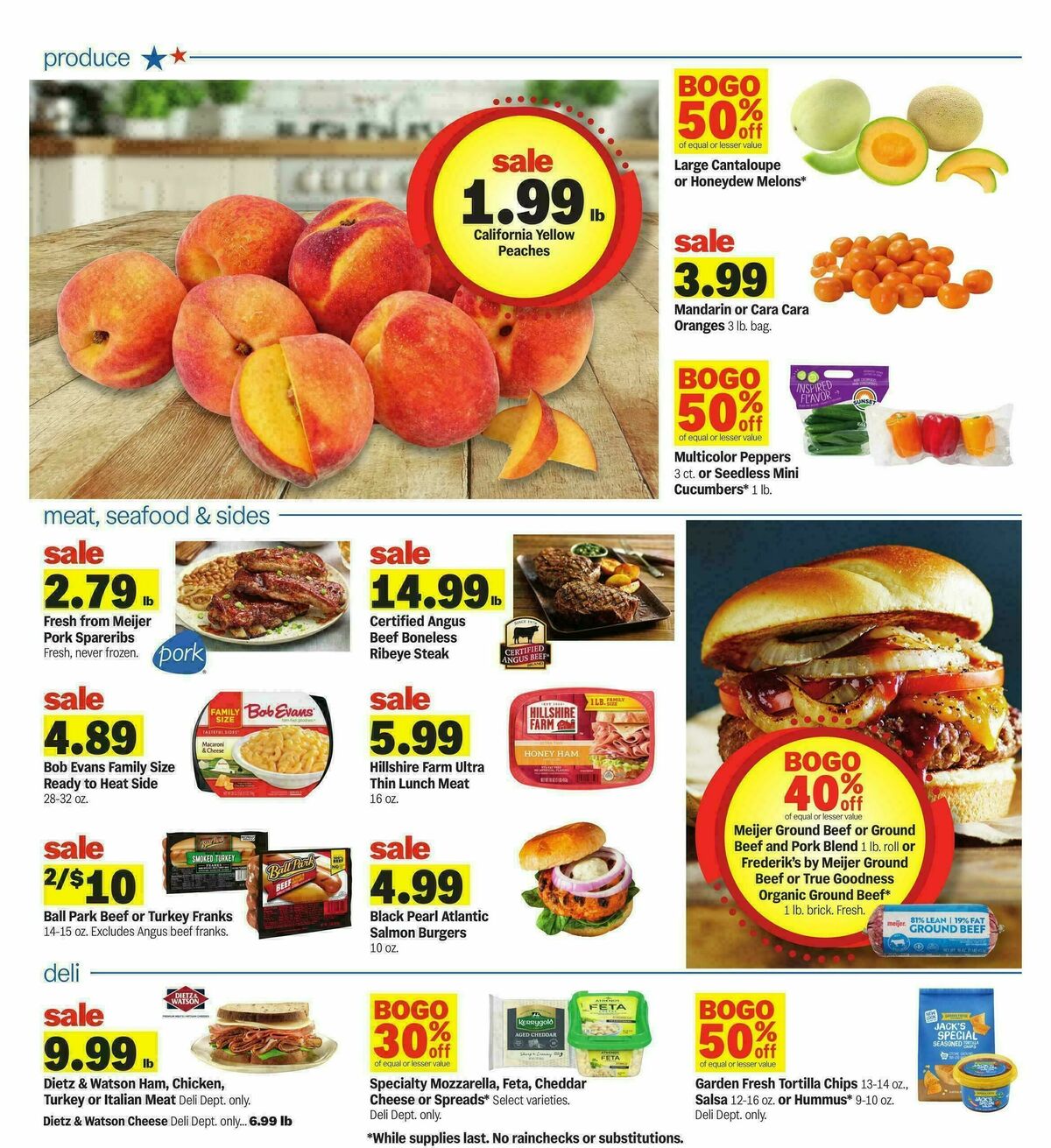 Meijer Weekly Ad from August 26