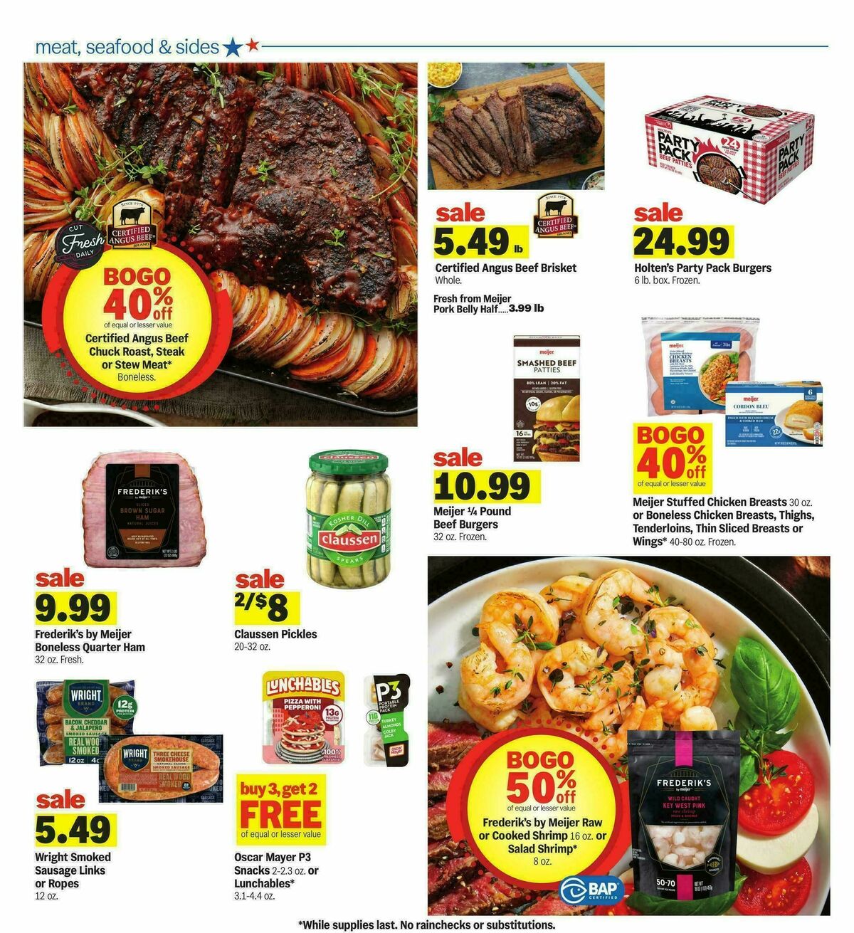 Meijer Weekly Ad from August 26