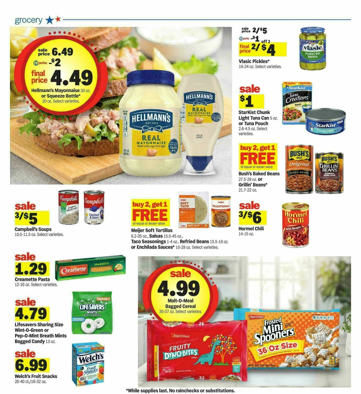 Meijer Weekly Ad from August 26