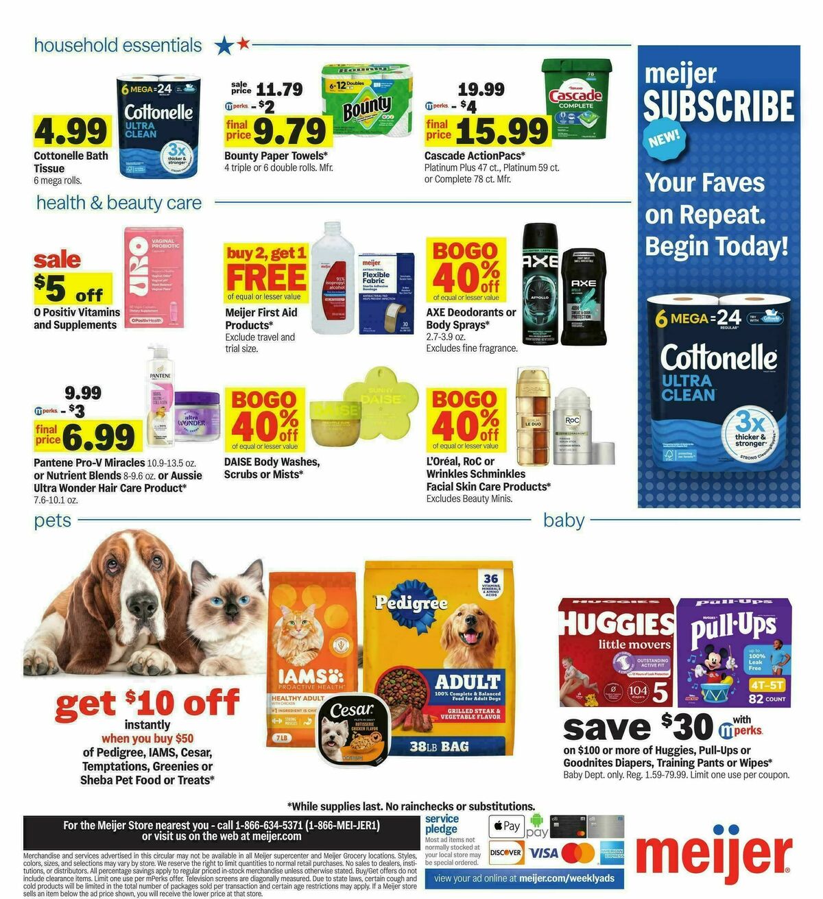 Meijer Weekly Ad from August 26