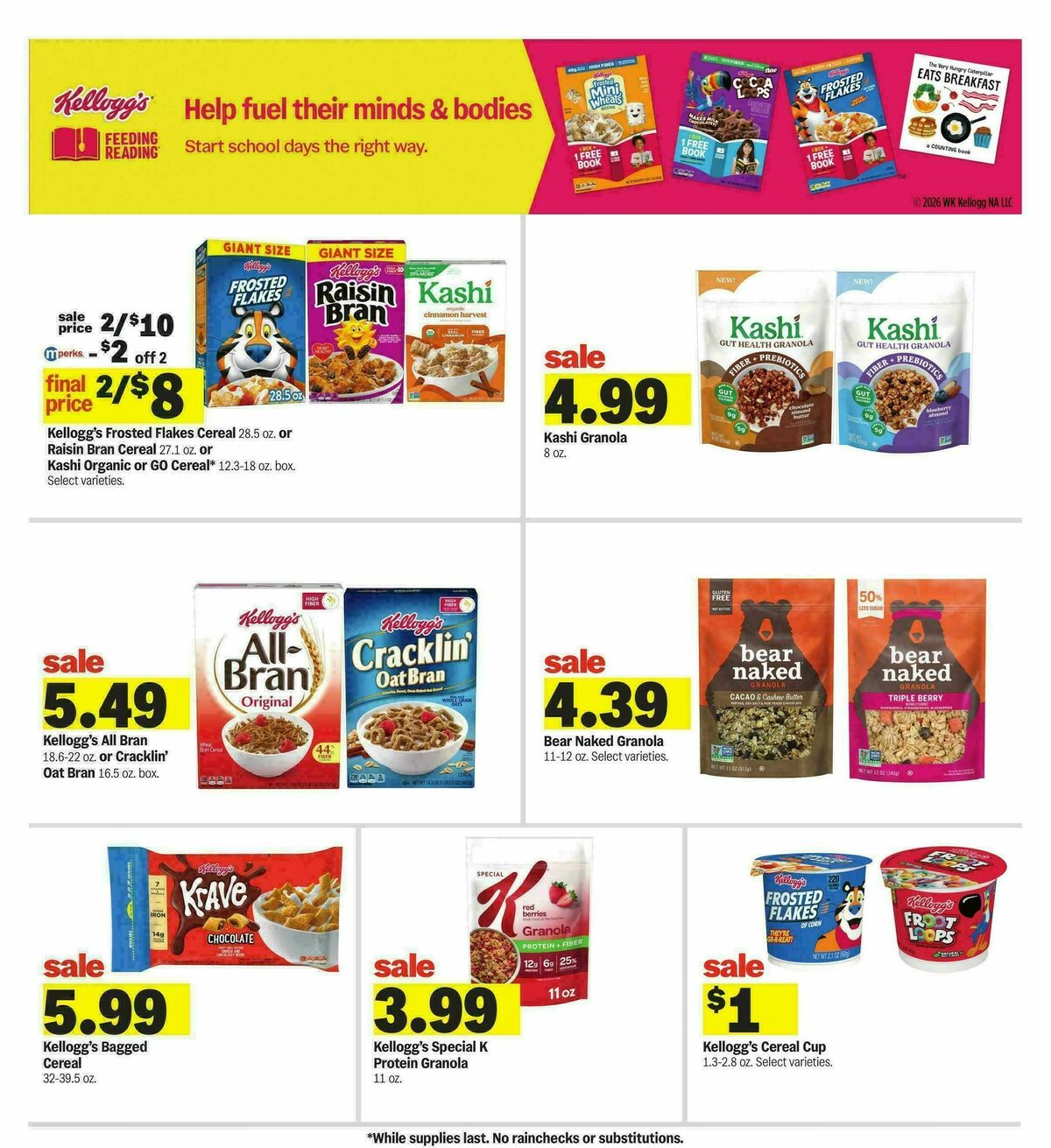 Meijer Weekly Ad from August 26