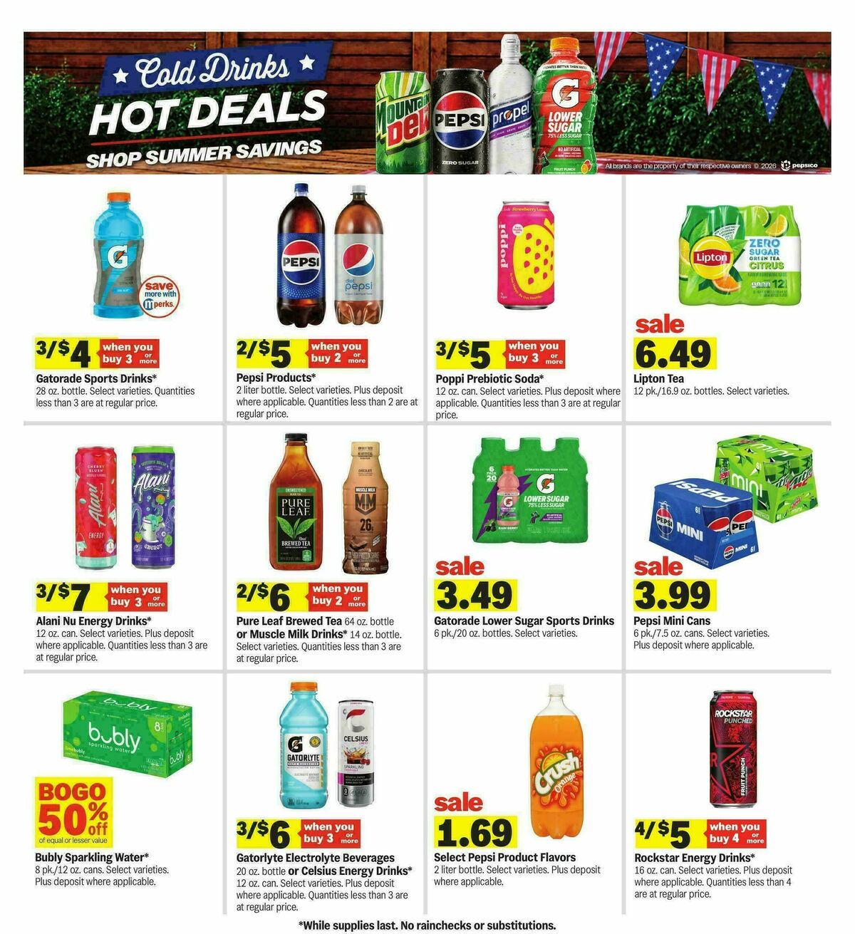 Meijer Weekly Ad from August 26