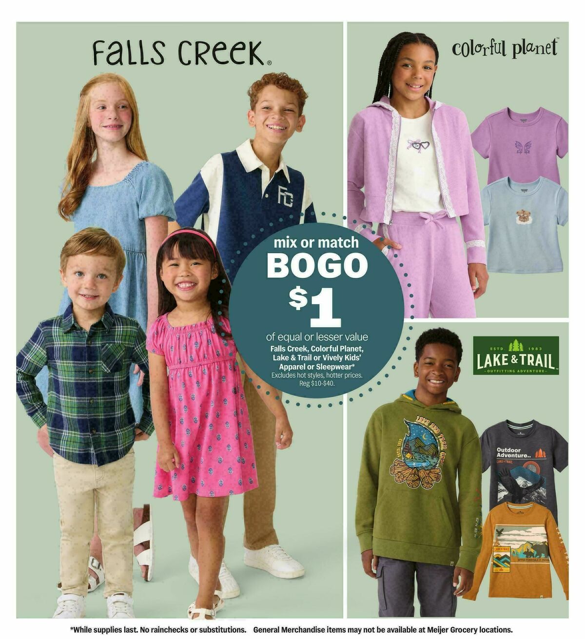 Meijer College vibes. real low prices. Weekly Ad from August 26