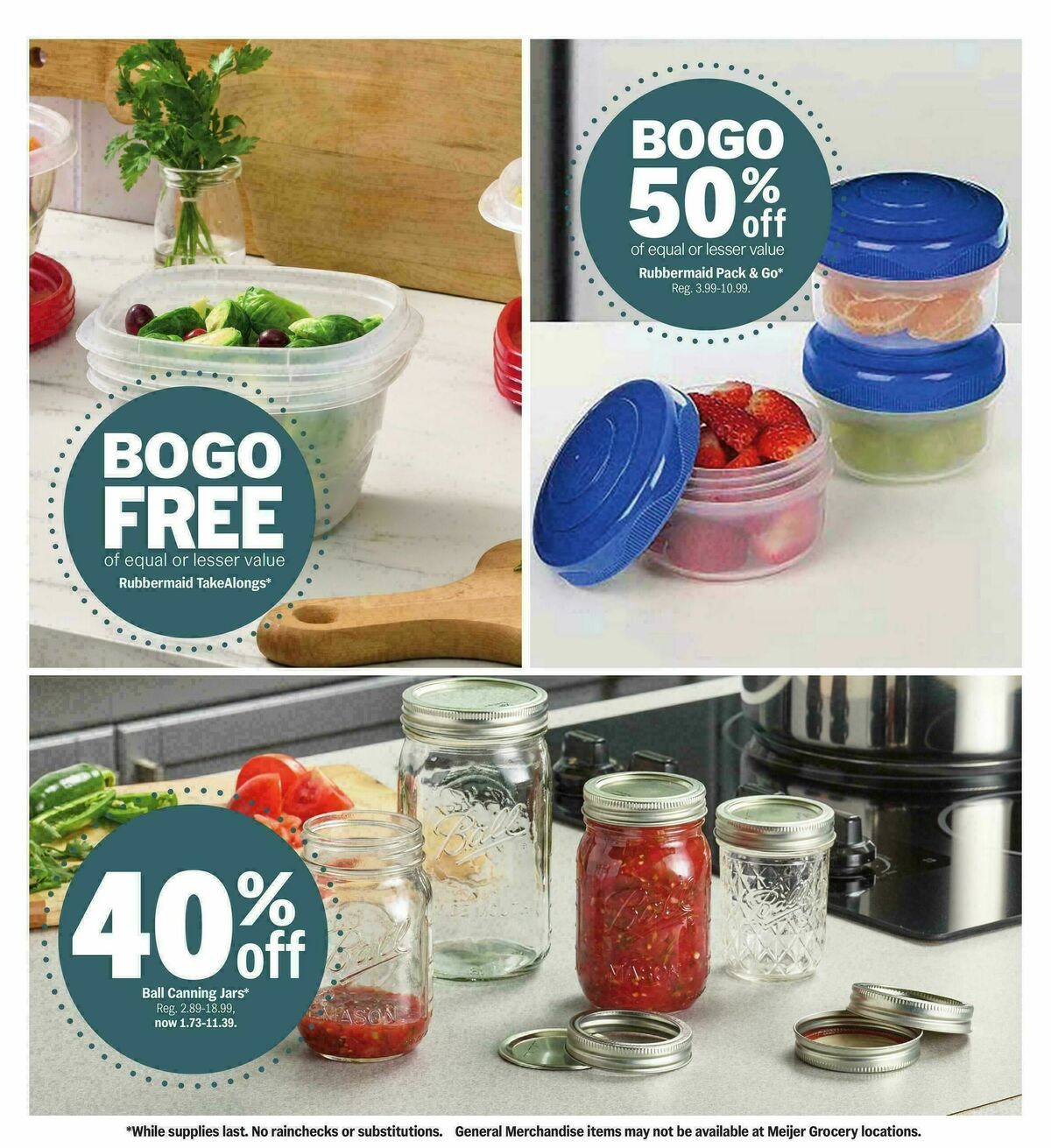 Meijer College vibes. real low prices. Weekly Ad from August 26