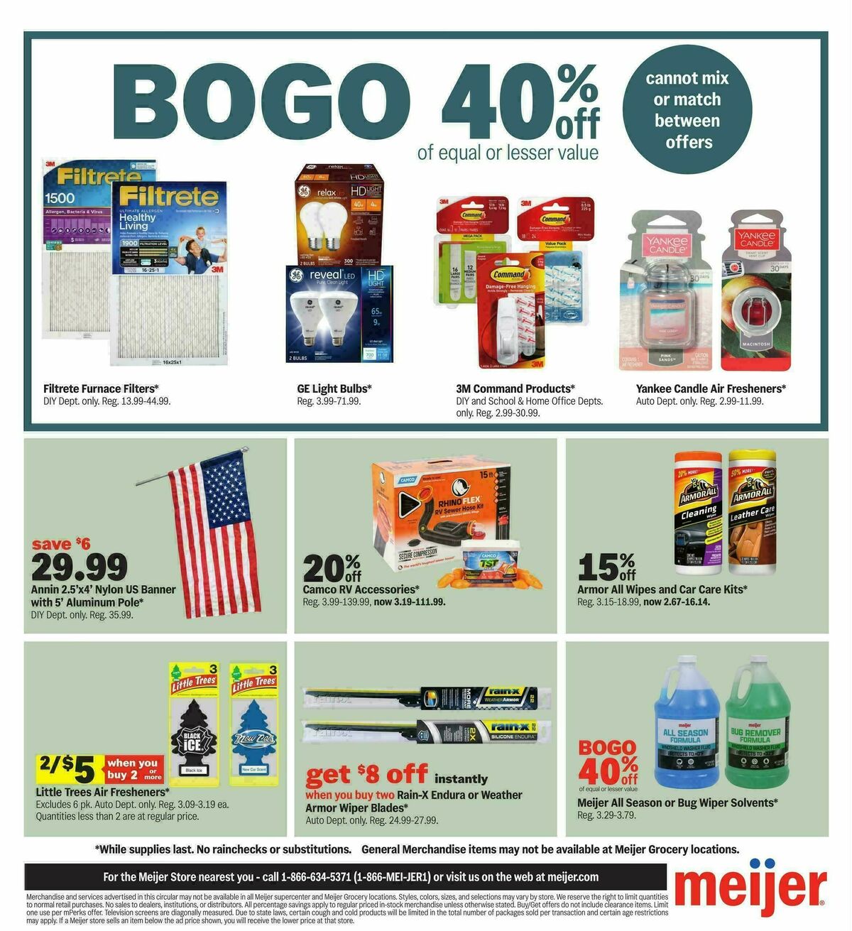 Meijer College vibes. real low prices. Weekly Ad from August 26