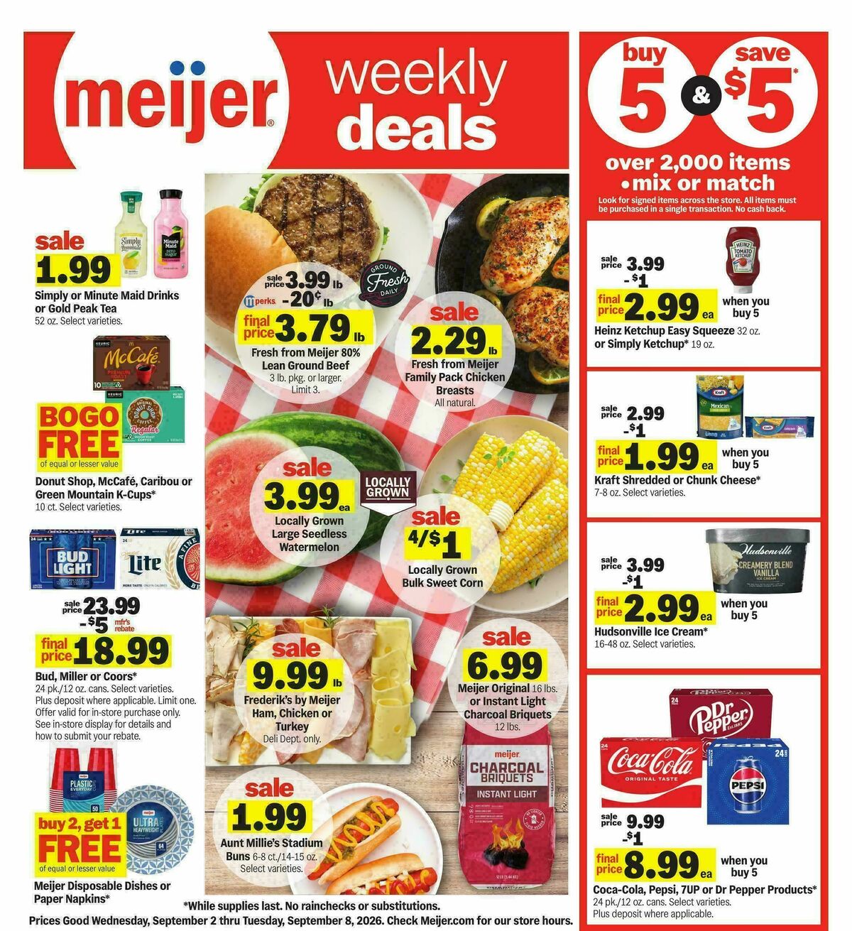 Meijer Weekly Ad from September 2