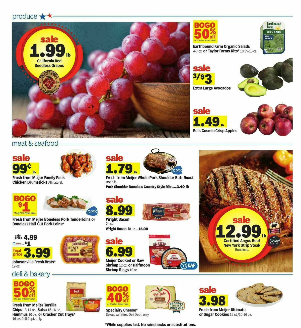 Meijer Weekly Ad from September 2