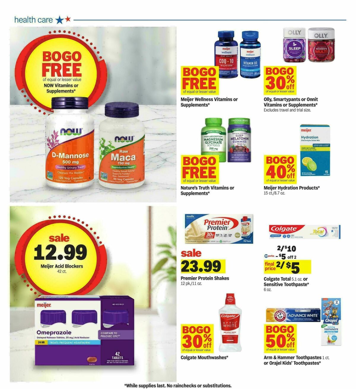 Meijer Weekly Ad from September 2