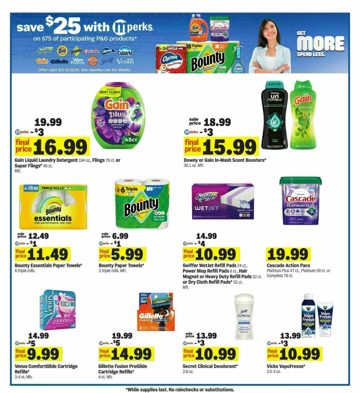 Meijer Weekly Ad from September 2