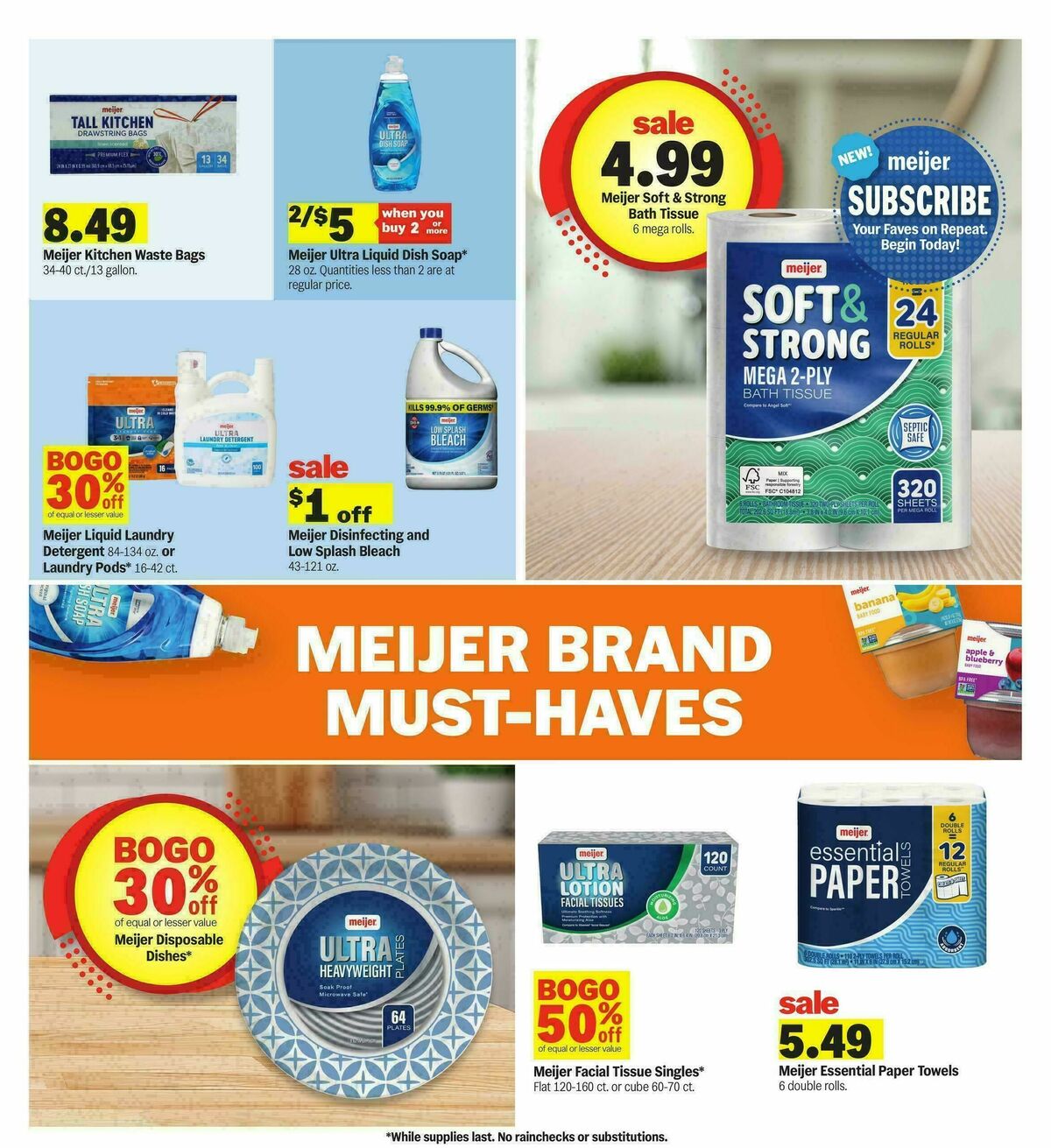 Meijer Weekly Ad from September 9