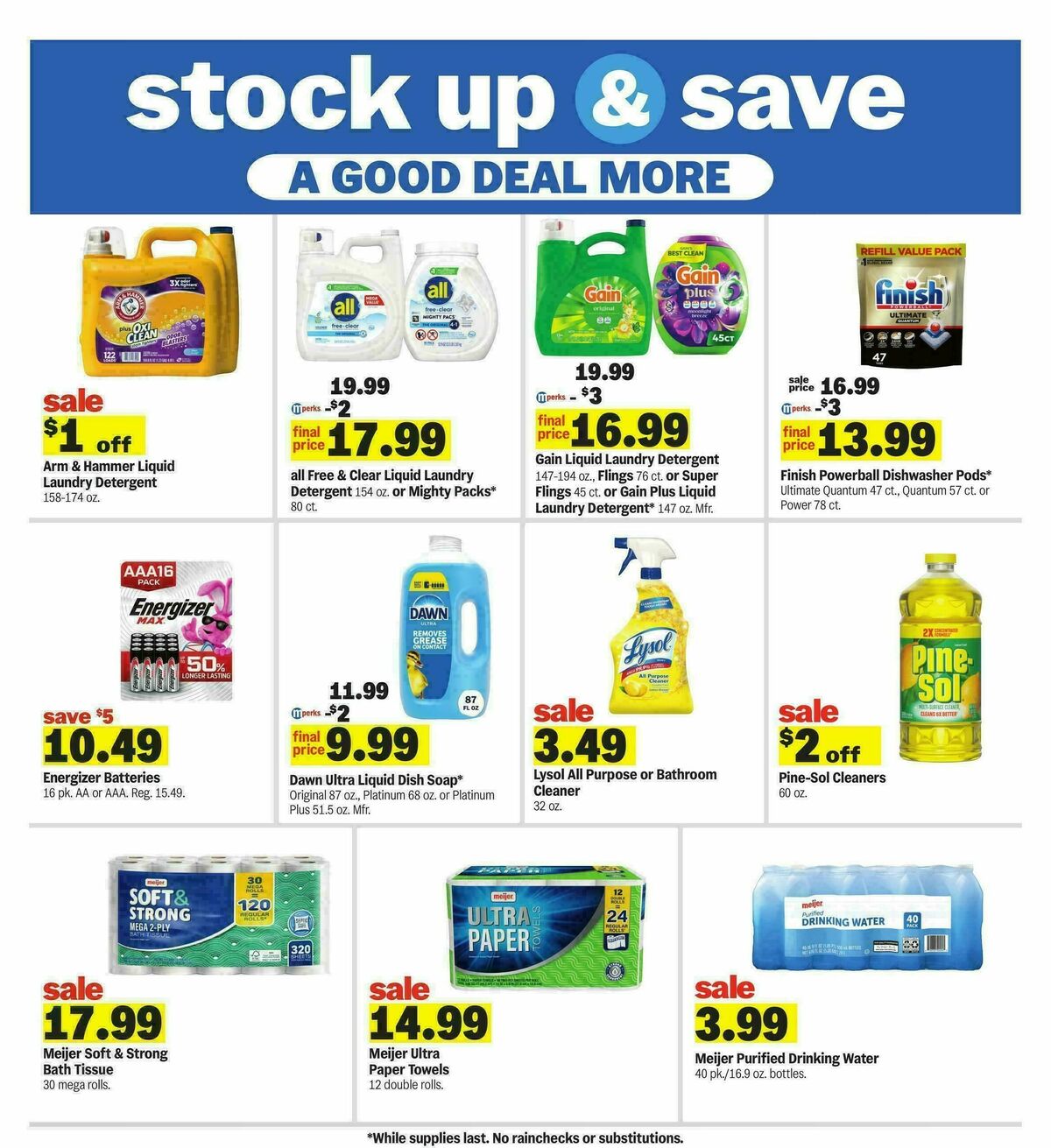 Meijer Weekly Ad from September 9