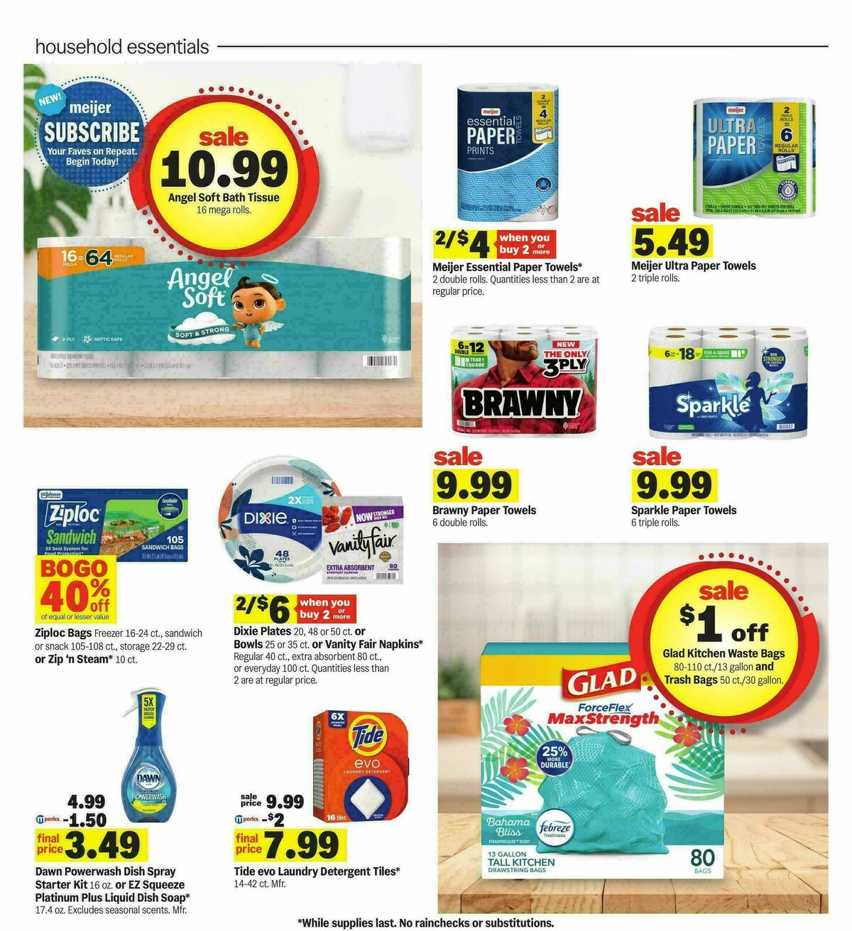 Meijer Weekly Ad from September 9