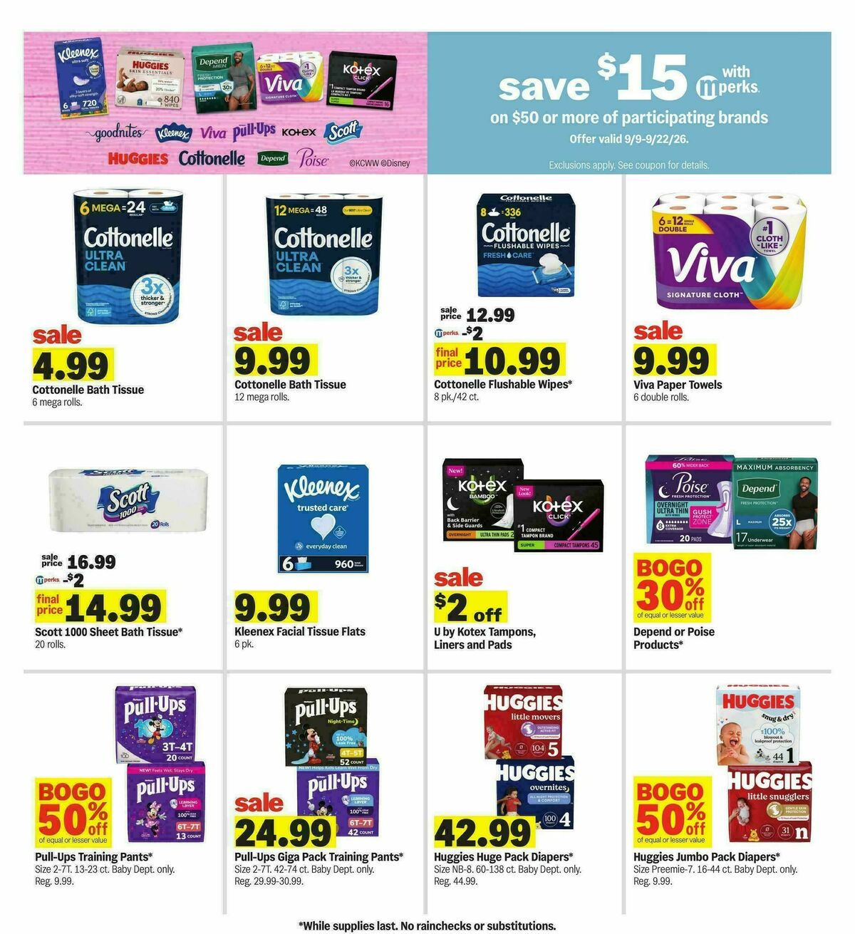 Meijer Weekly Ad from September 9