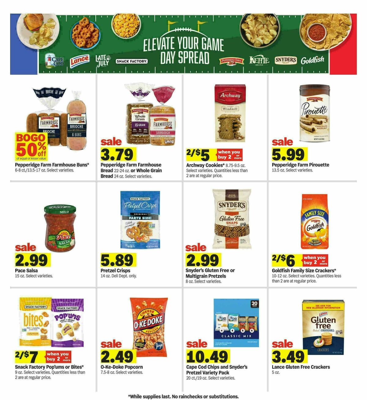Meijer Weekly Ad from September 9