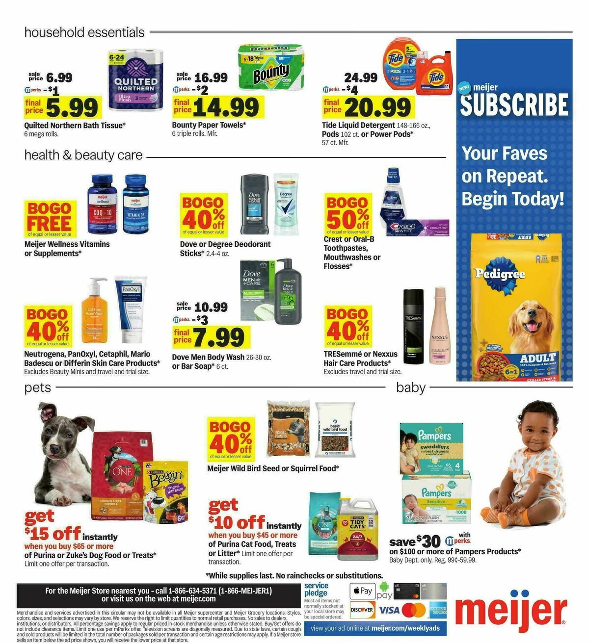 Meijer Weekly Ad from September 9