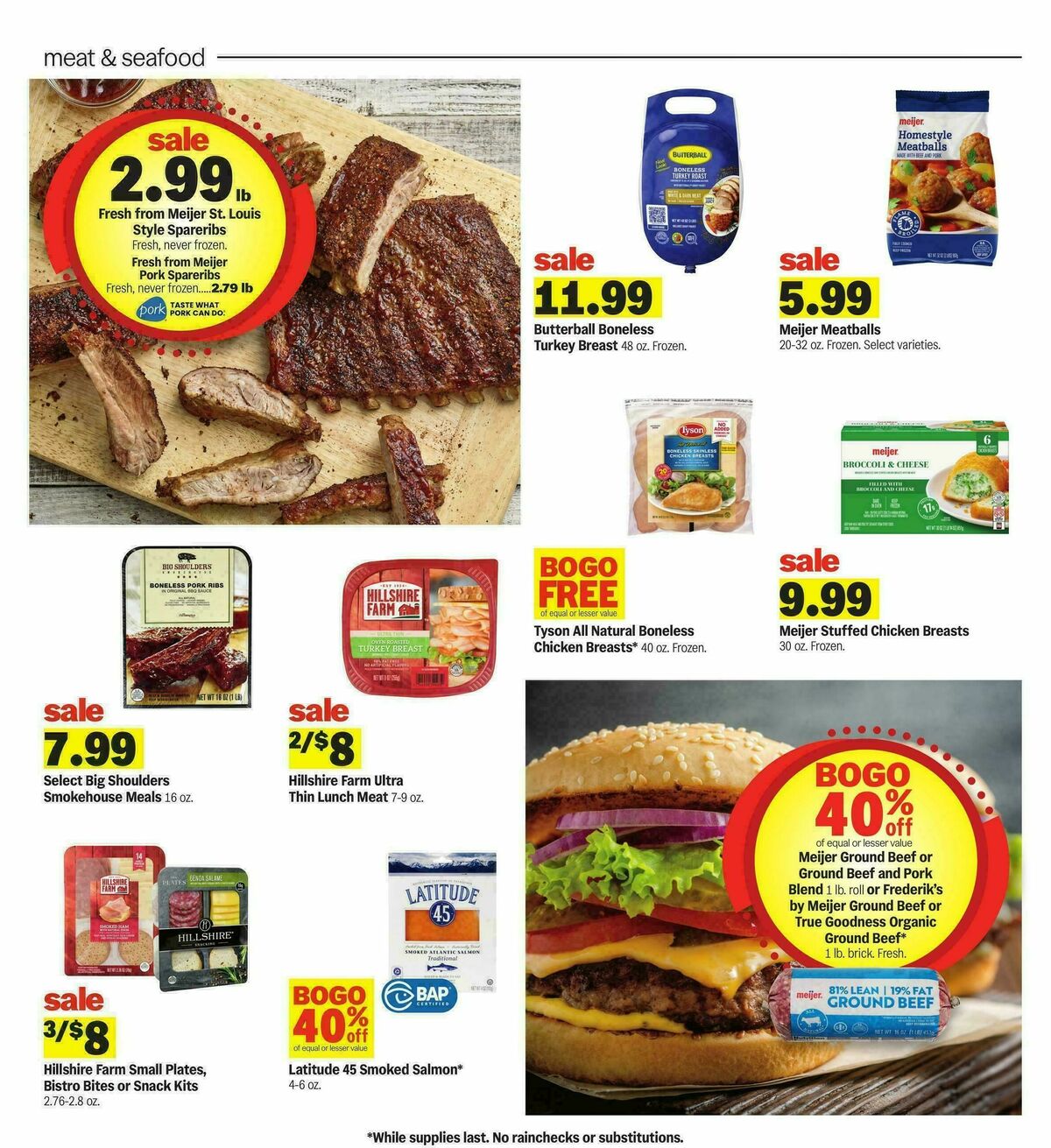 Meijer Weekly Ad from September 9