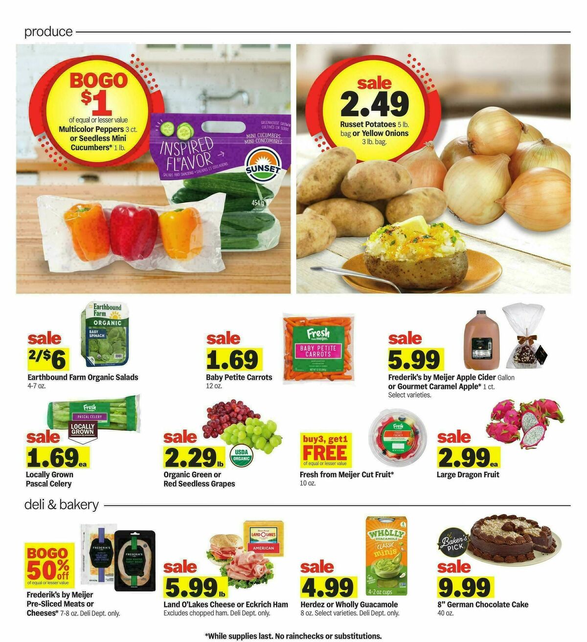 Meijer Weekly Ad from September 9