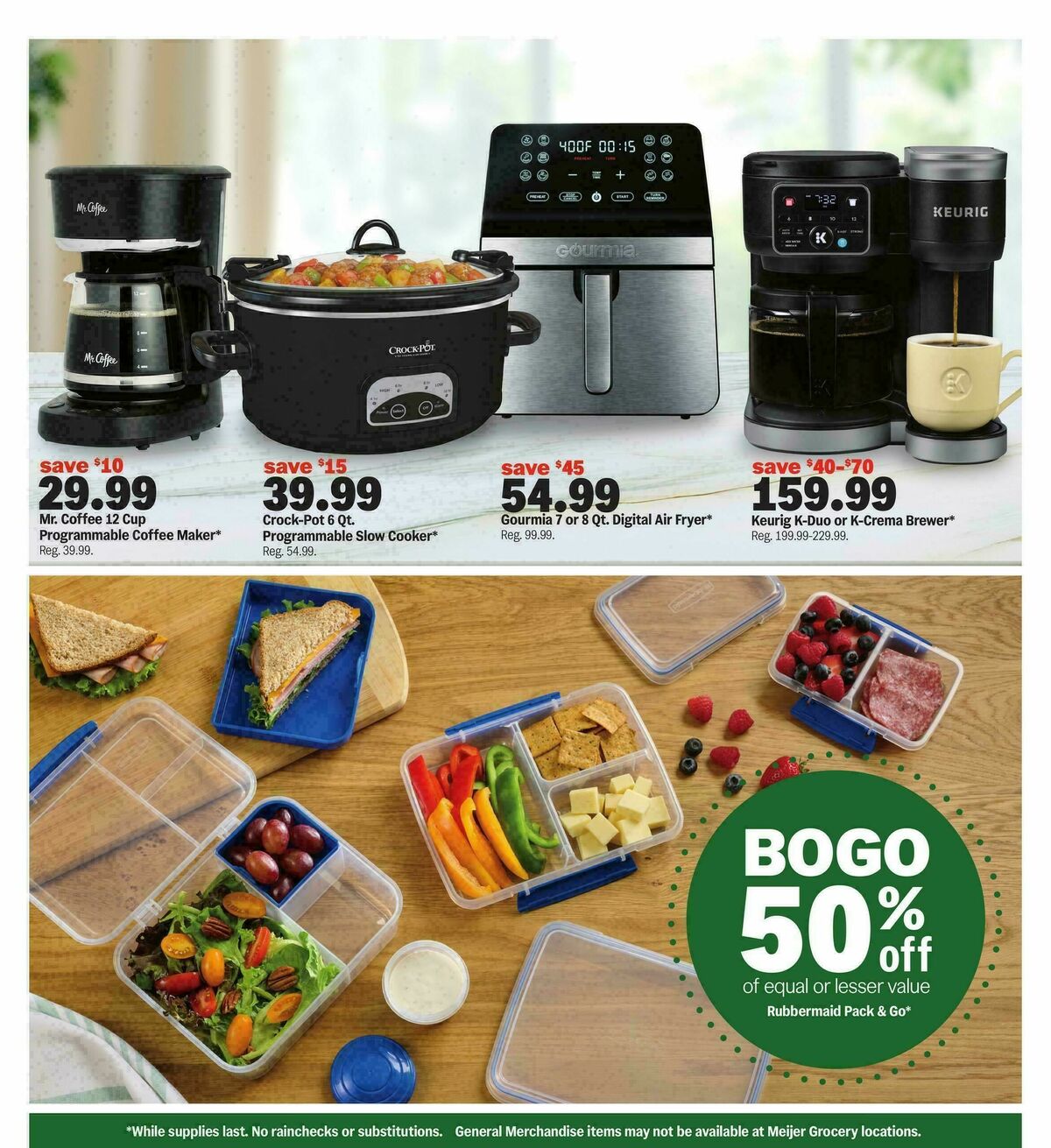 Meijer Tailgating daels for every fan Weekly Ad from September 9
