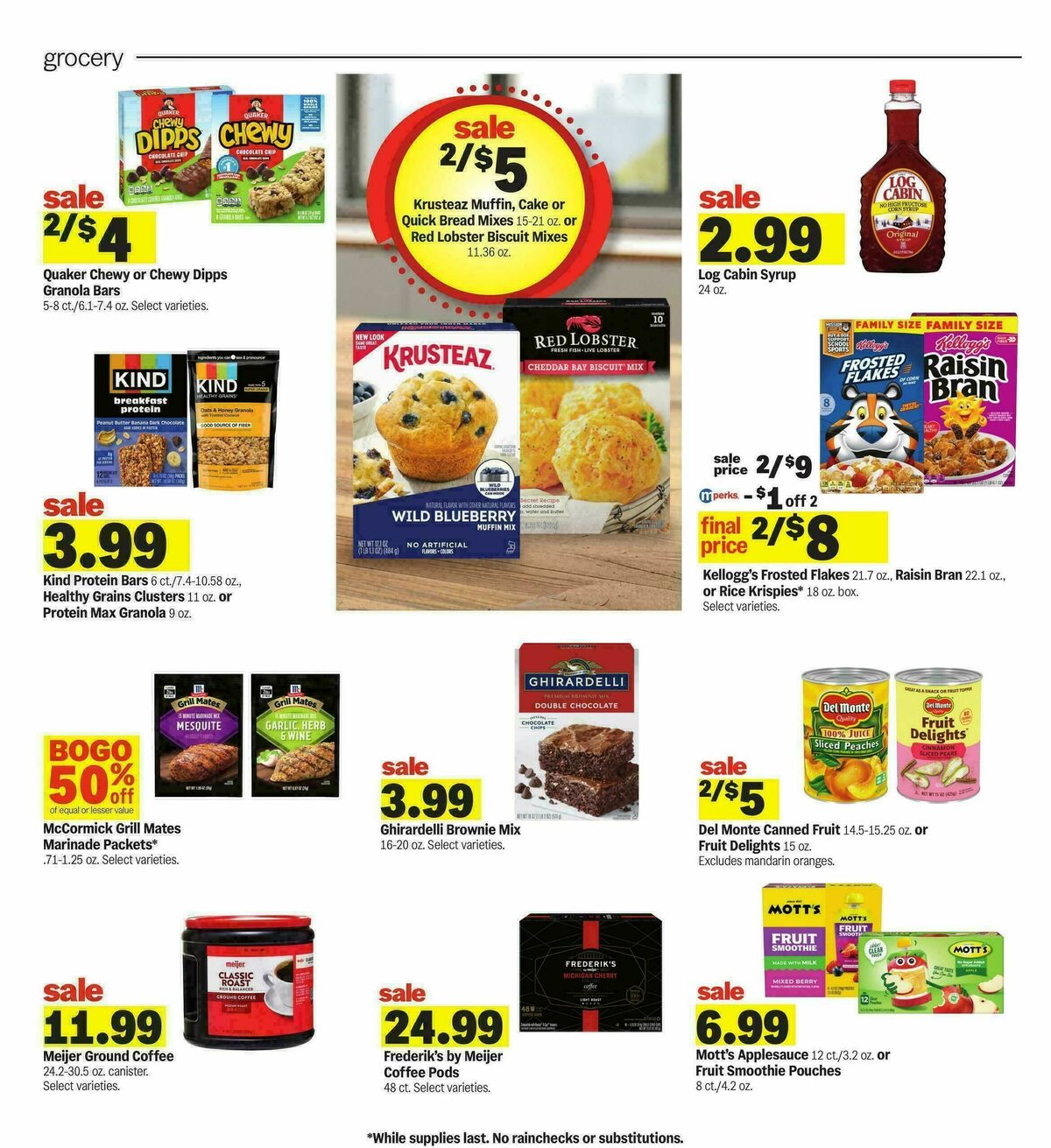 Meijer Weekly Ad from September 16