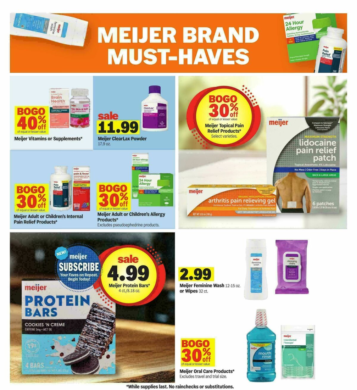 Meijer Weekly Ad from September 16