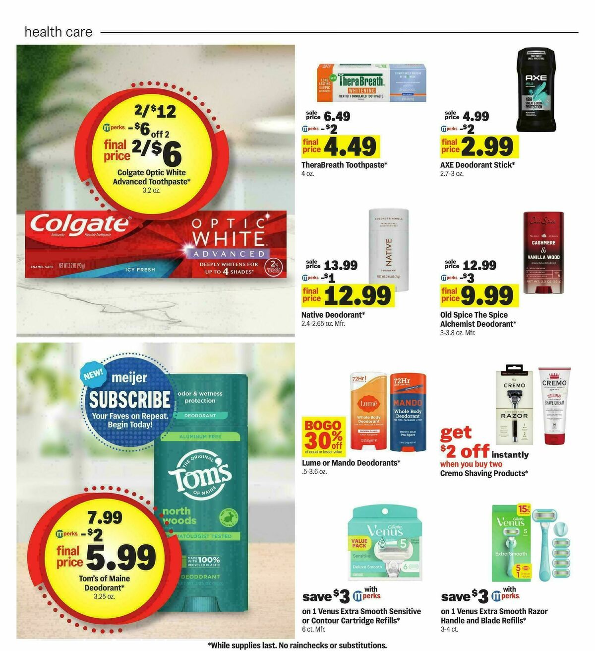 Meijer Weekly Ad from September 16