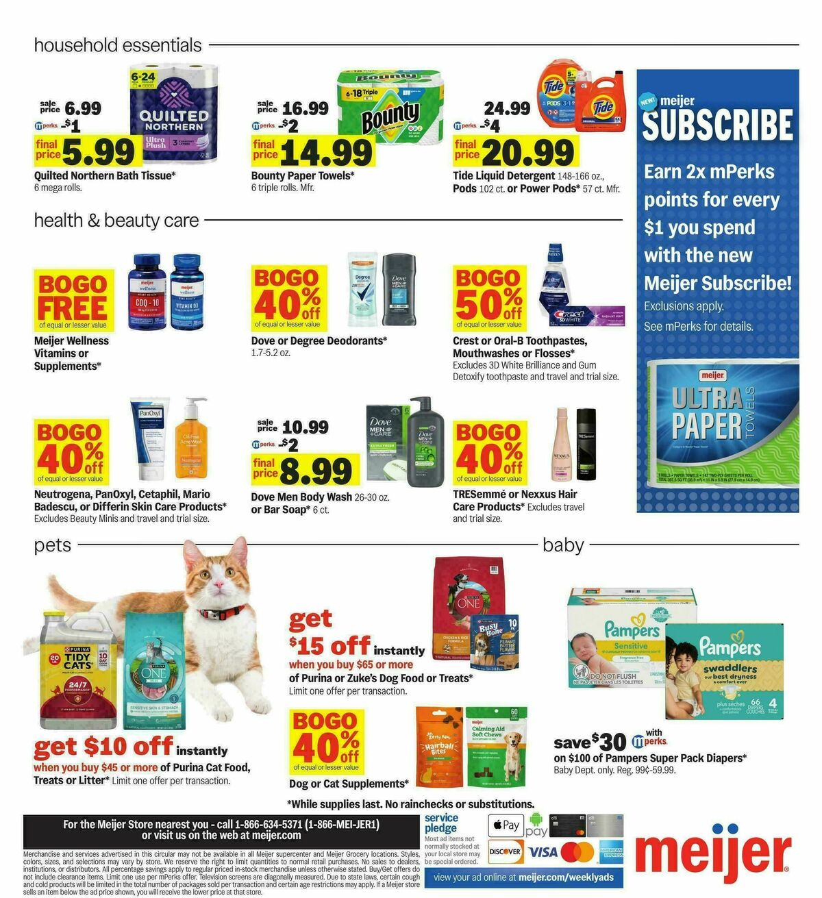 Meijer Weekly Ad from September 16