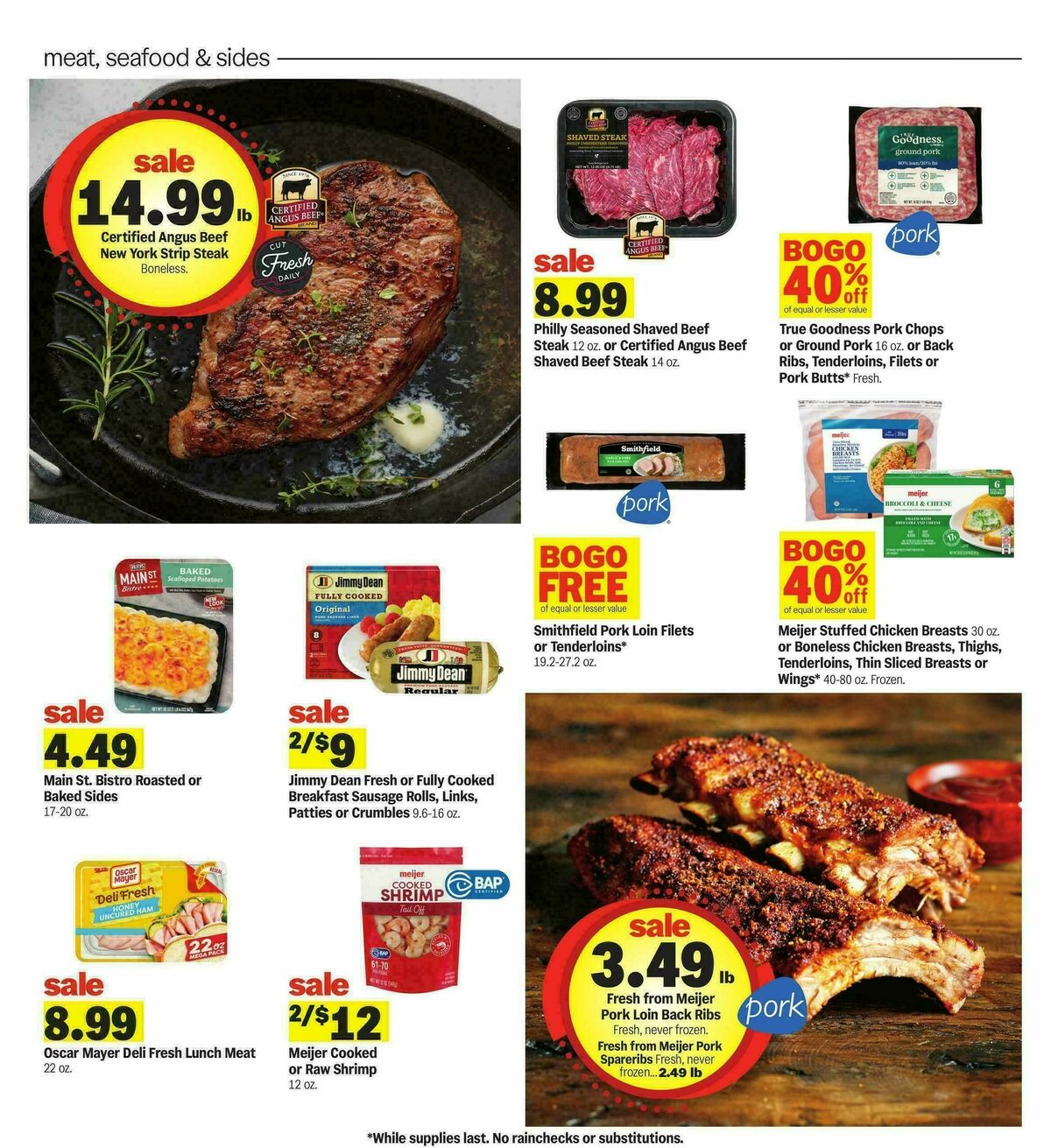 Meijer Weekly Ad from September 23