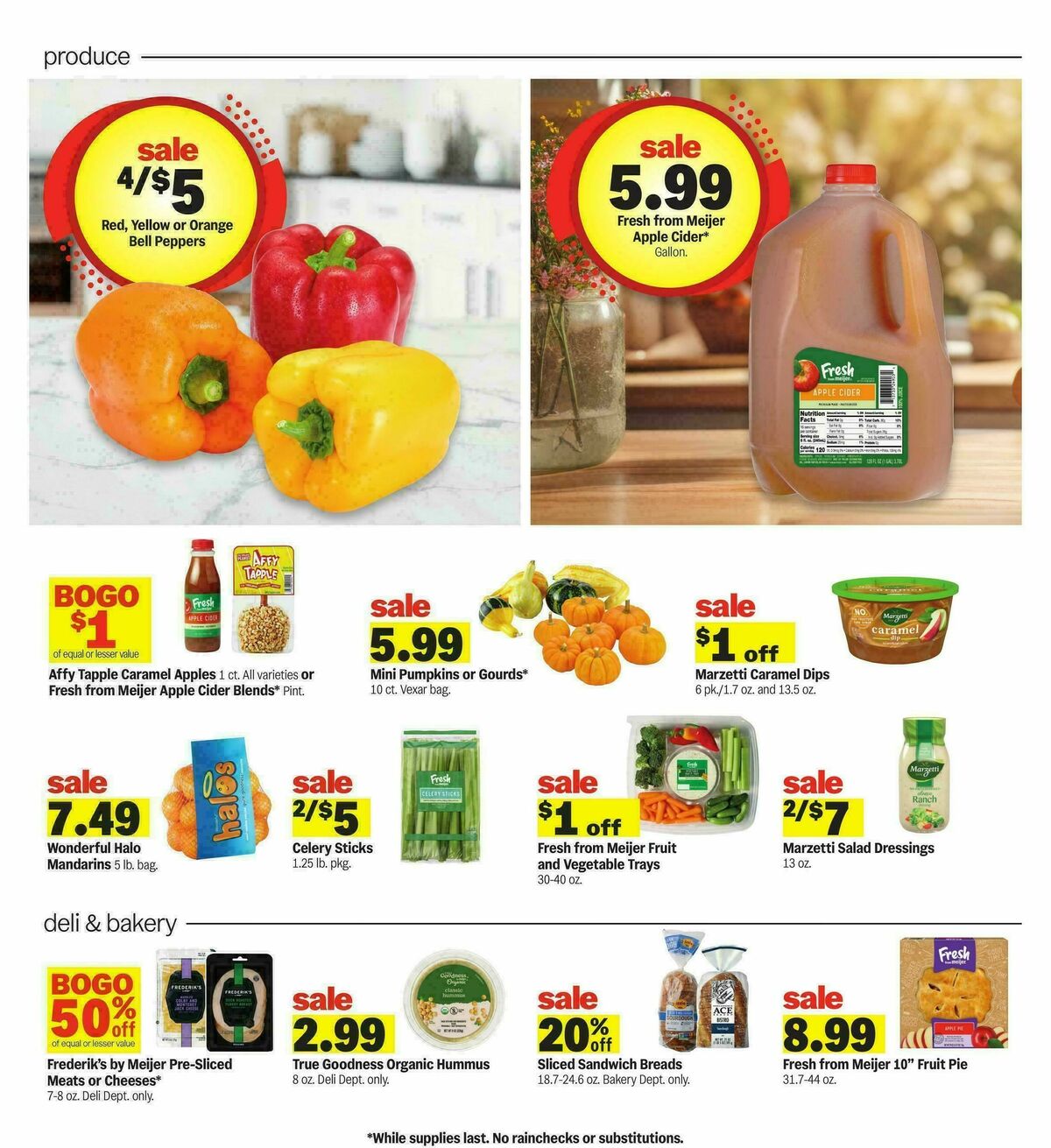 Meijer Weekly Ad from September 23