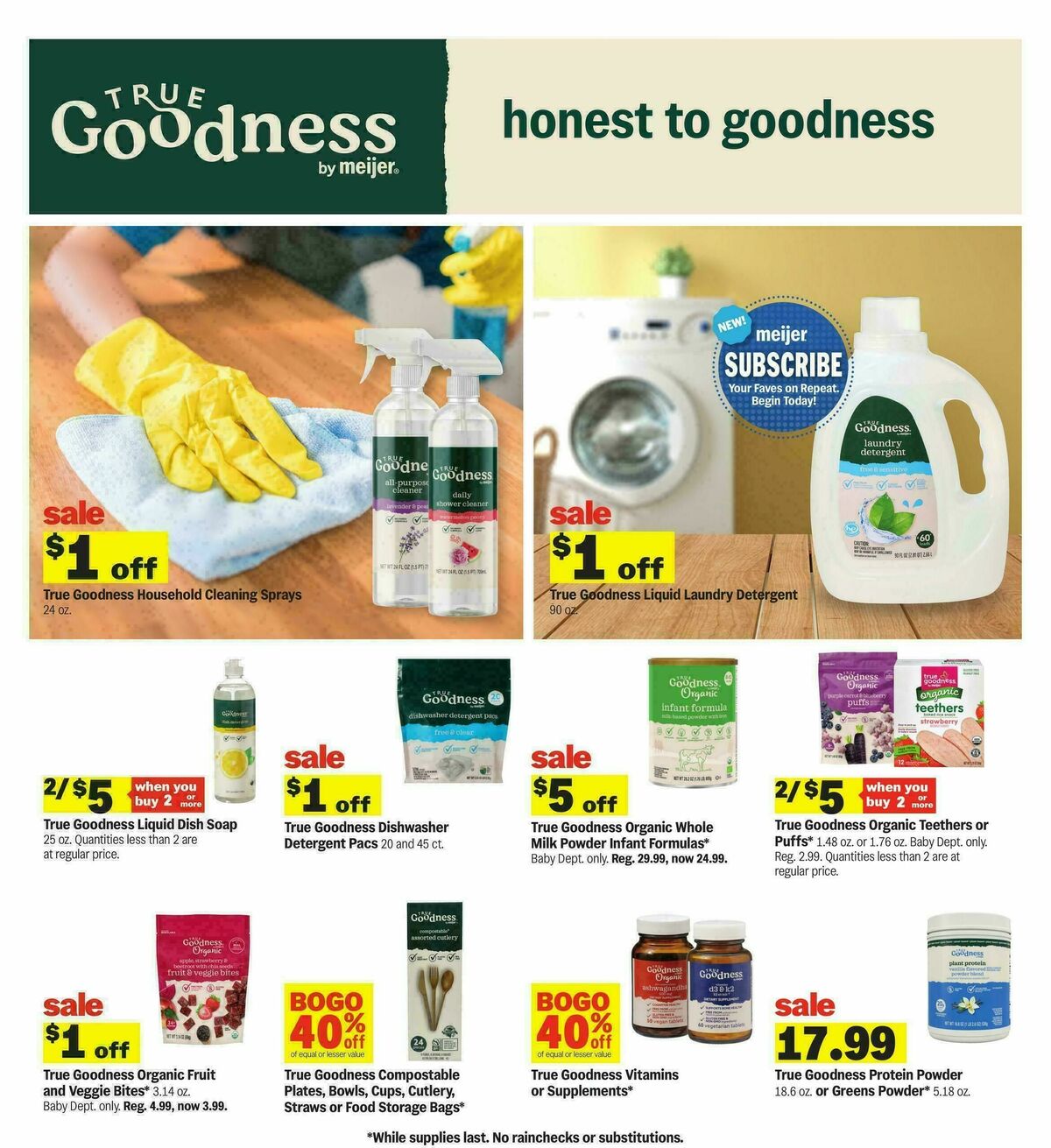 Meijer Weekly Ad from September 23