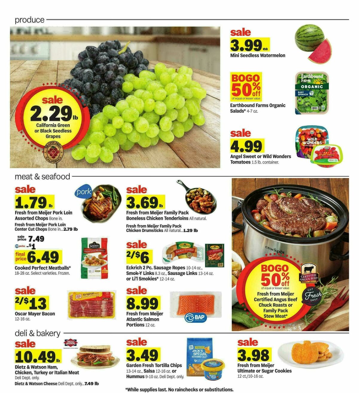 Meijer Weekly Ad from September 23