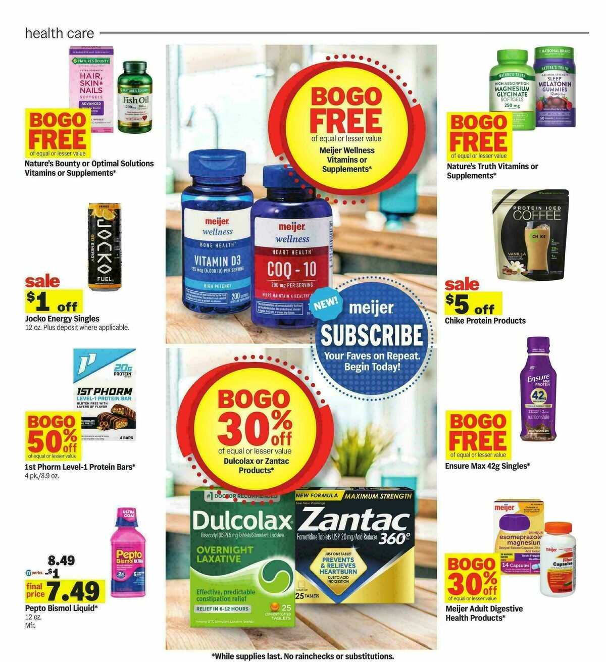 Meijer Weekly Ad from September 23