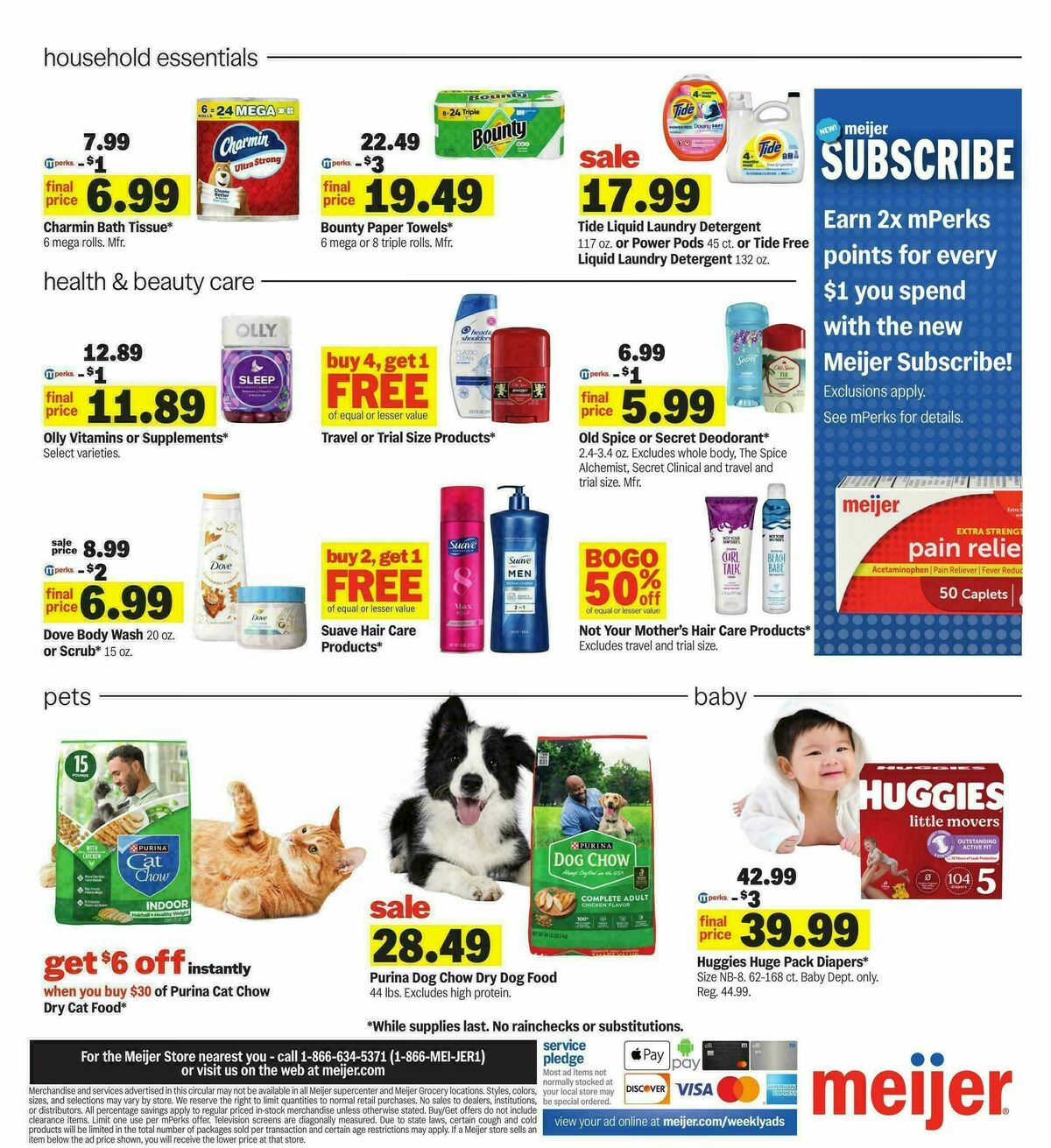 Meijer Weekly Ad from September 23